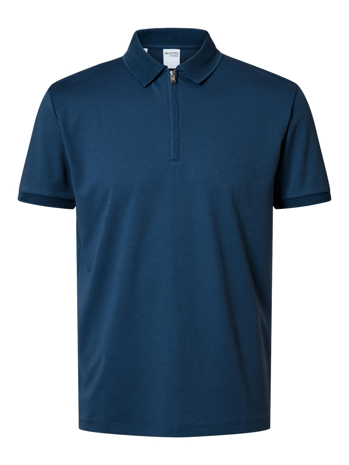 SELECTED HOMME Poloshirt »SLHFAVE ZIP SS POLO NOOS«