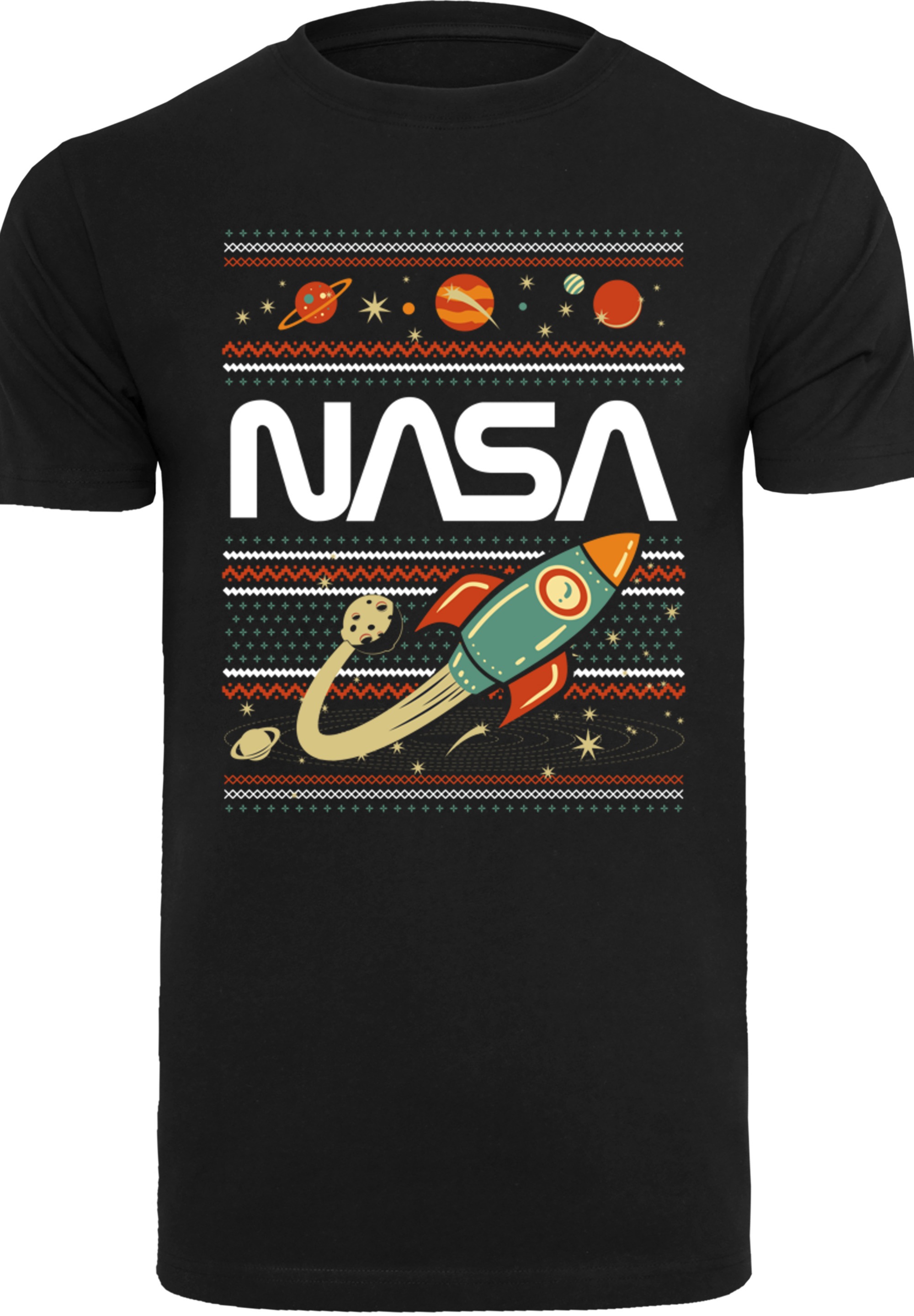 F4NT4STIC T-Shirt "NASA Isle", Herren,Premium Merch,Regular-Fit,Basic,Bedru günstig online kaufen