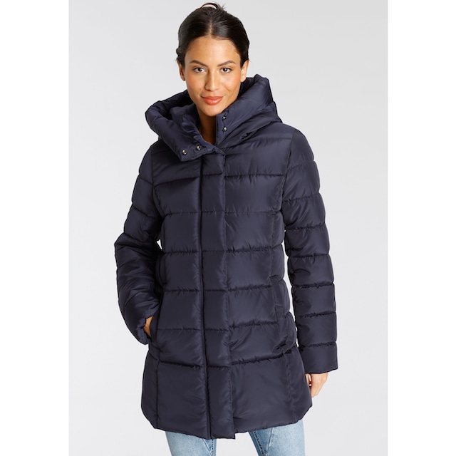 ONLY Steppjacke »ONLTINA PUFFER SHORT COAT OTW«, mit Kapuze für kaufen |  BAUR