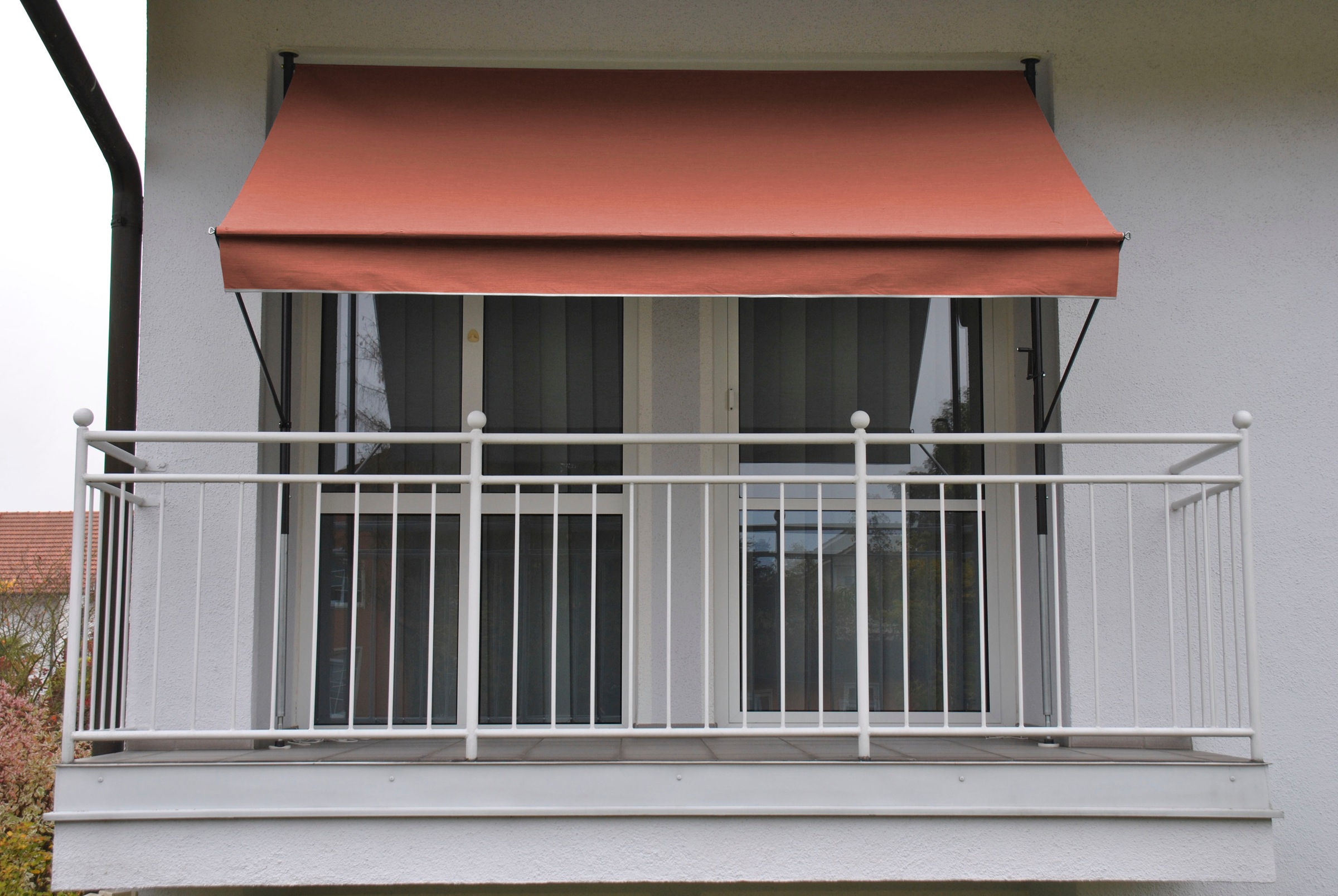 Angerer Freizeitmöbel Klemmmarkise »Style«, BxH: 200 x 225-275 cm, Ausfall 150 cm