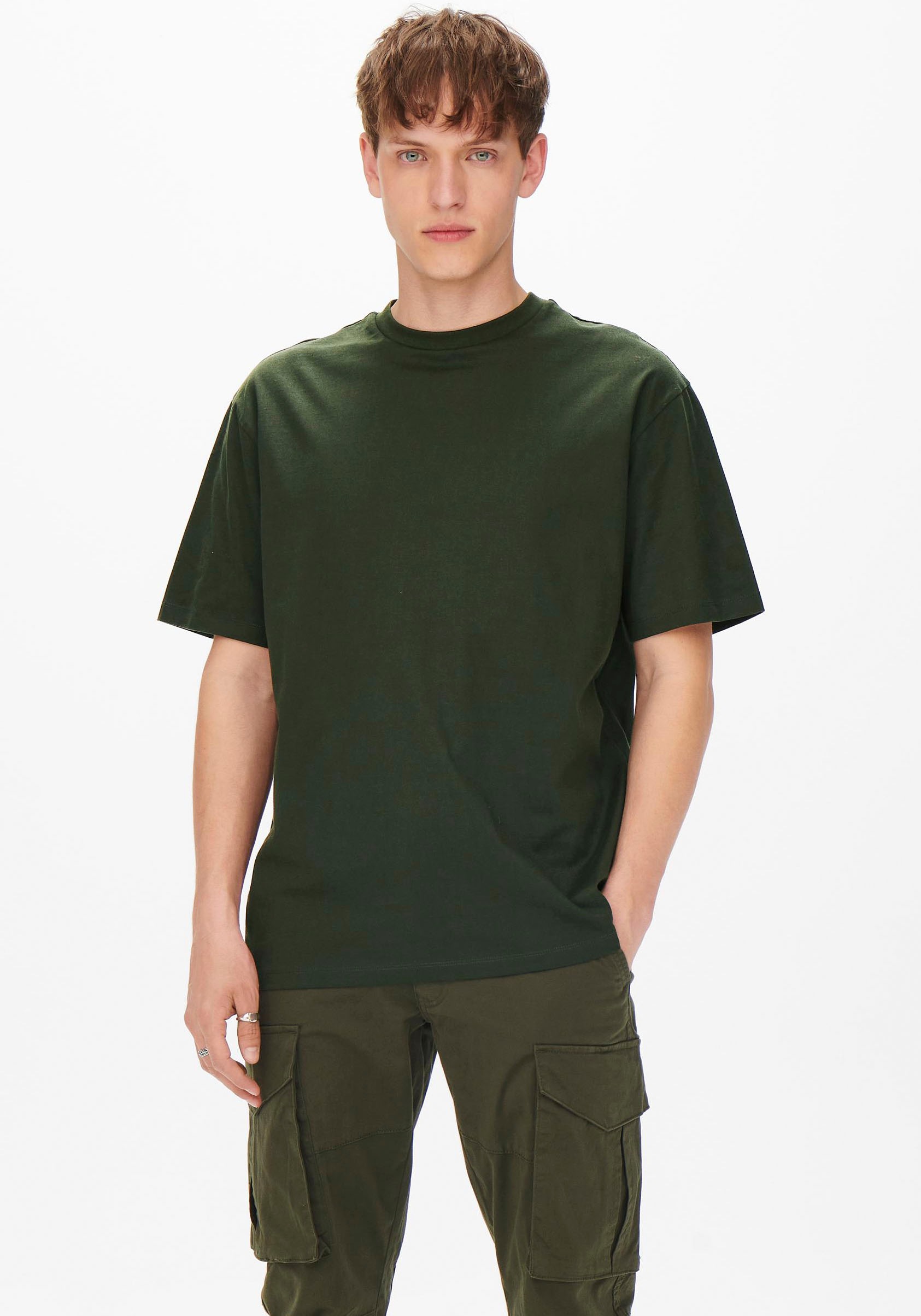 ONLY & SONS T-Shirt "ONSFRED LIFE RLX SS TEE NOOS" günstig online kaufen