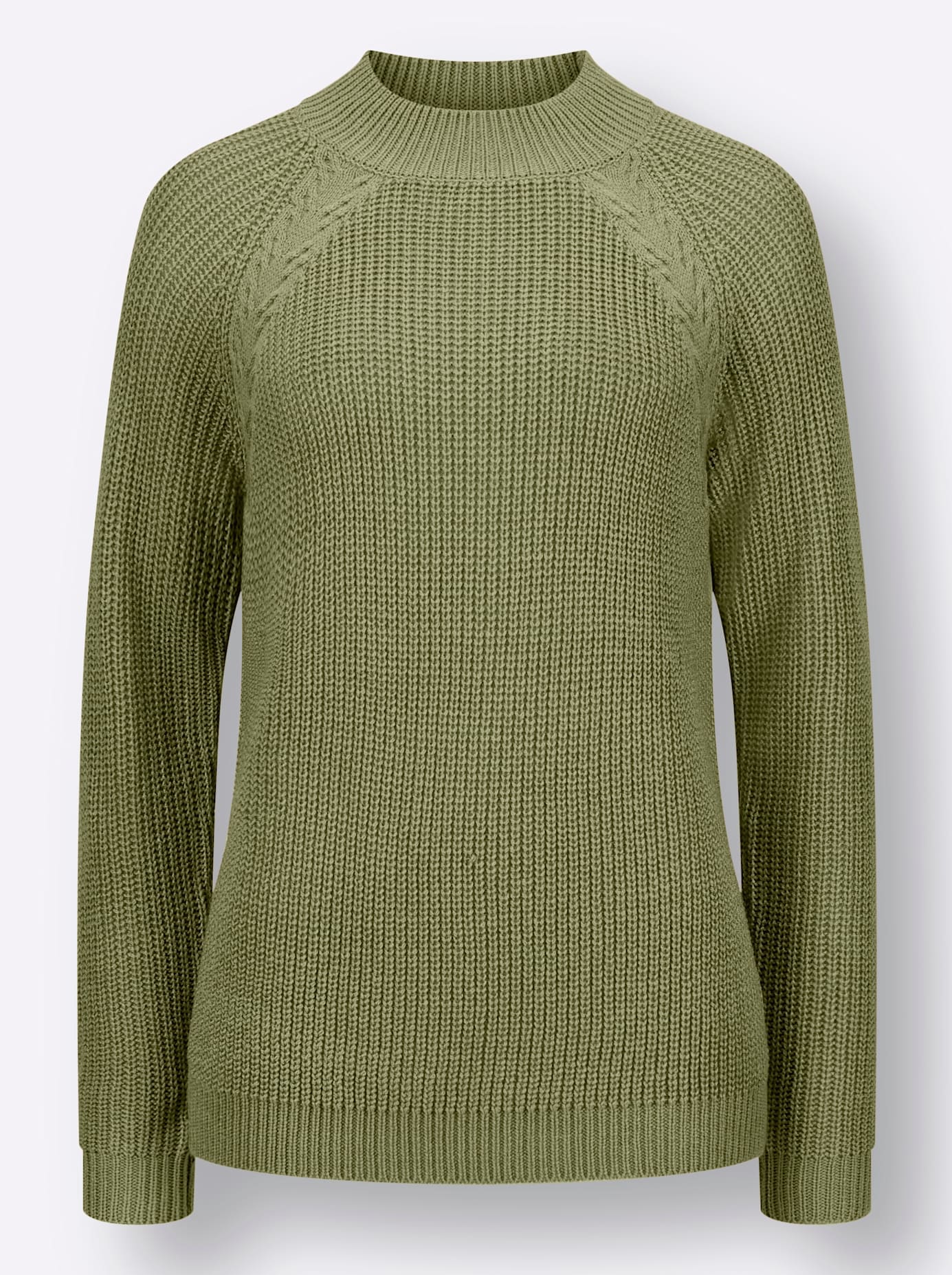 Classic Basics Stehkragenpullover »Langarm-Pullover«