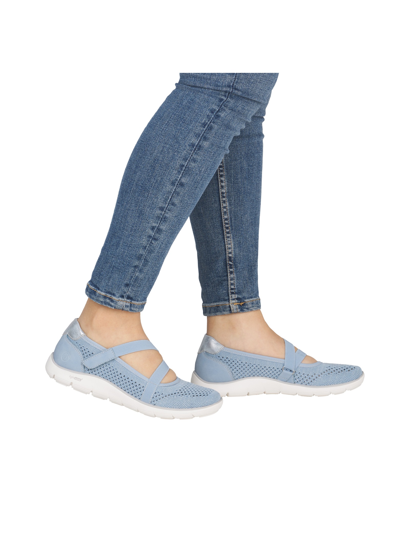 Remonte Remonte Ballerinas Textil Ballet Flat Aqua 38 2