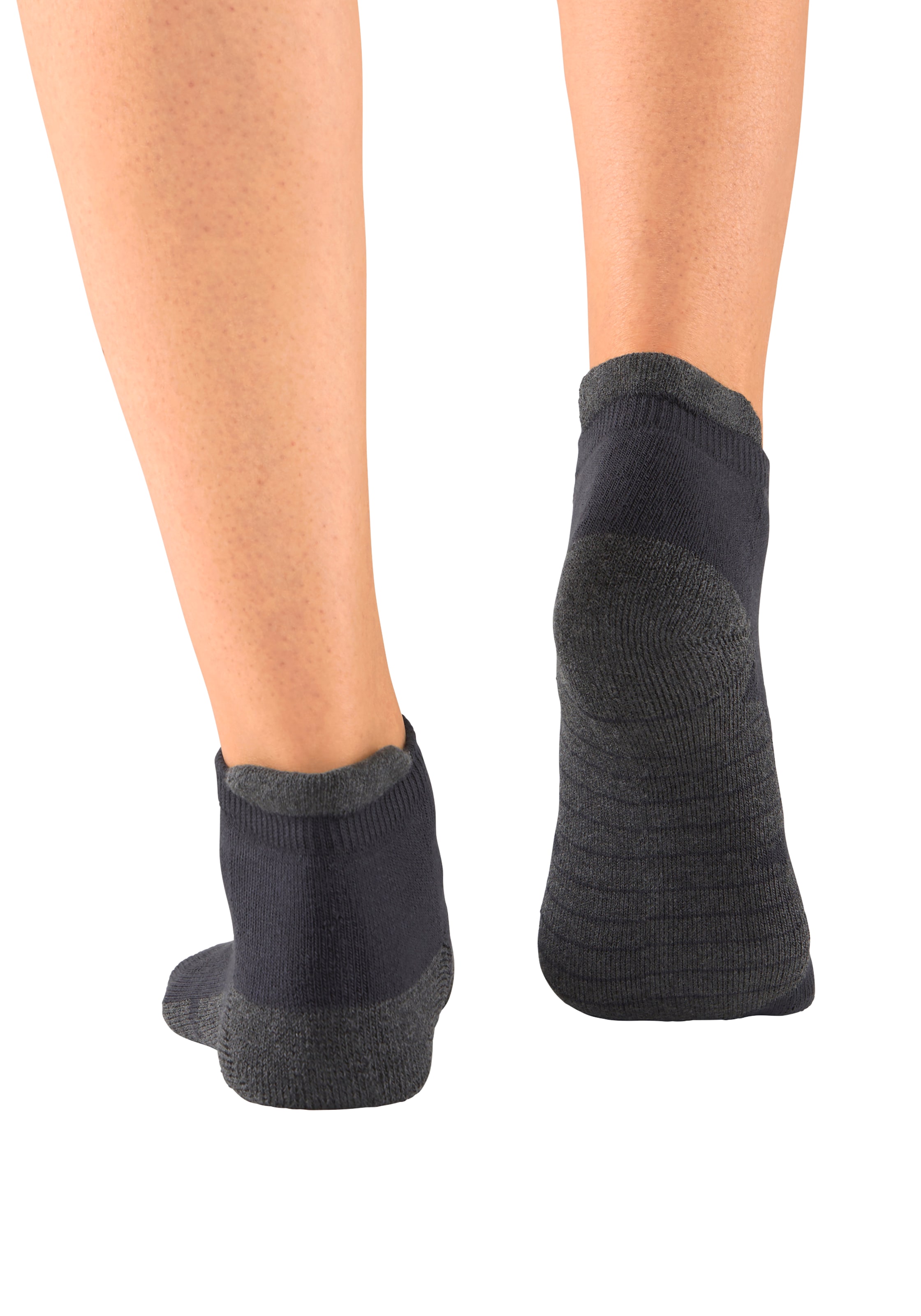 LASCANA ACTIVE Sneakersocken, (Packung, 6 Paar), mit weicher Frotteesohle