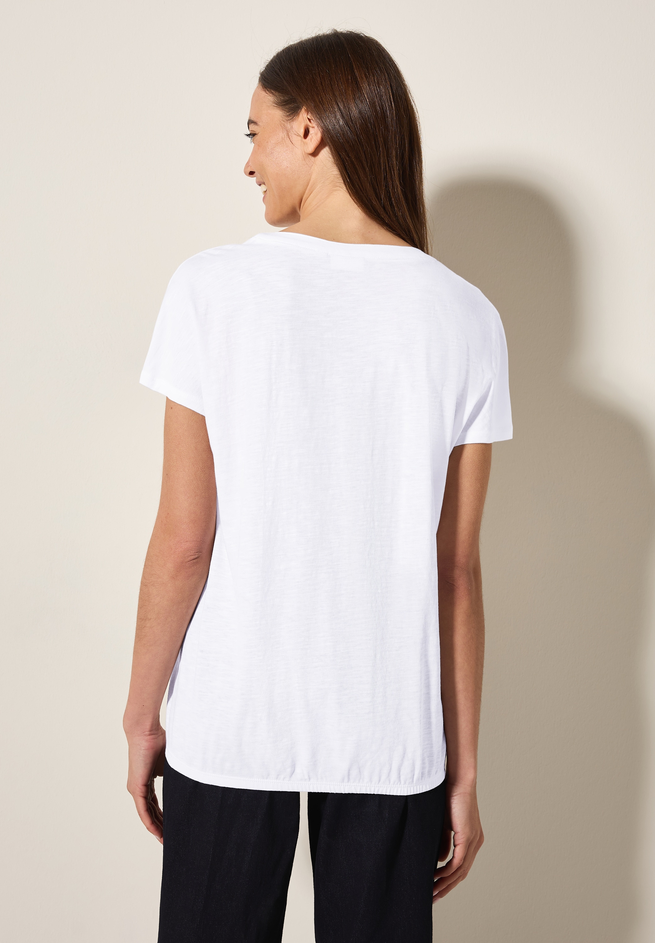 STREET ONE Tunikashirt, aus reiner Baumwolle