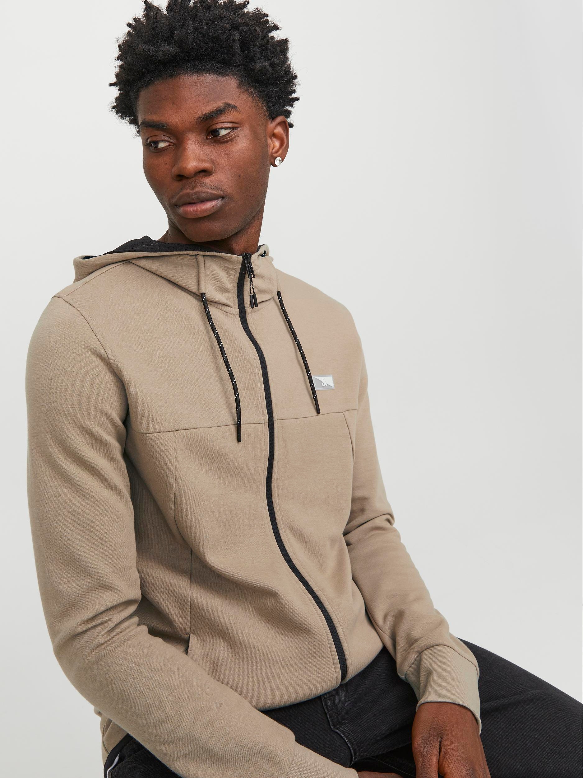 Jack & Jones Kapuzensweatjacke "JCOAIR SWEAT ZIP HOOD NOOS.", mit Kapuze günstig online kaufen