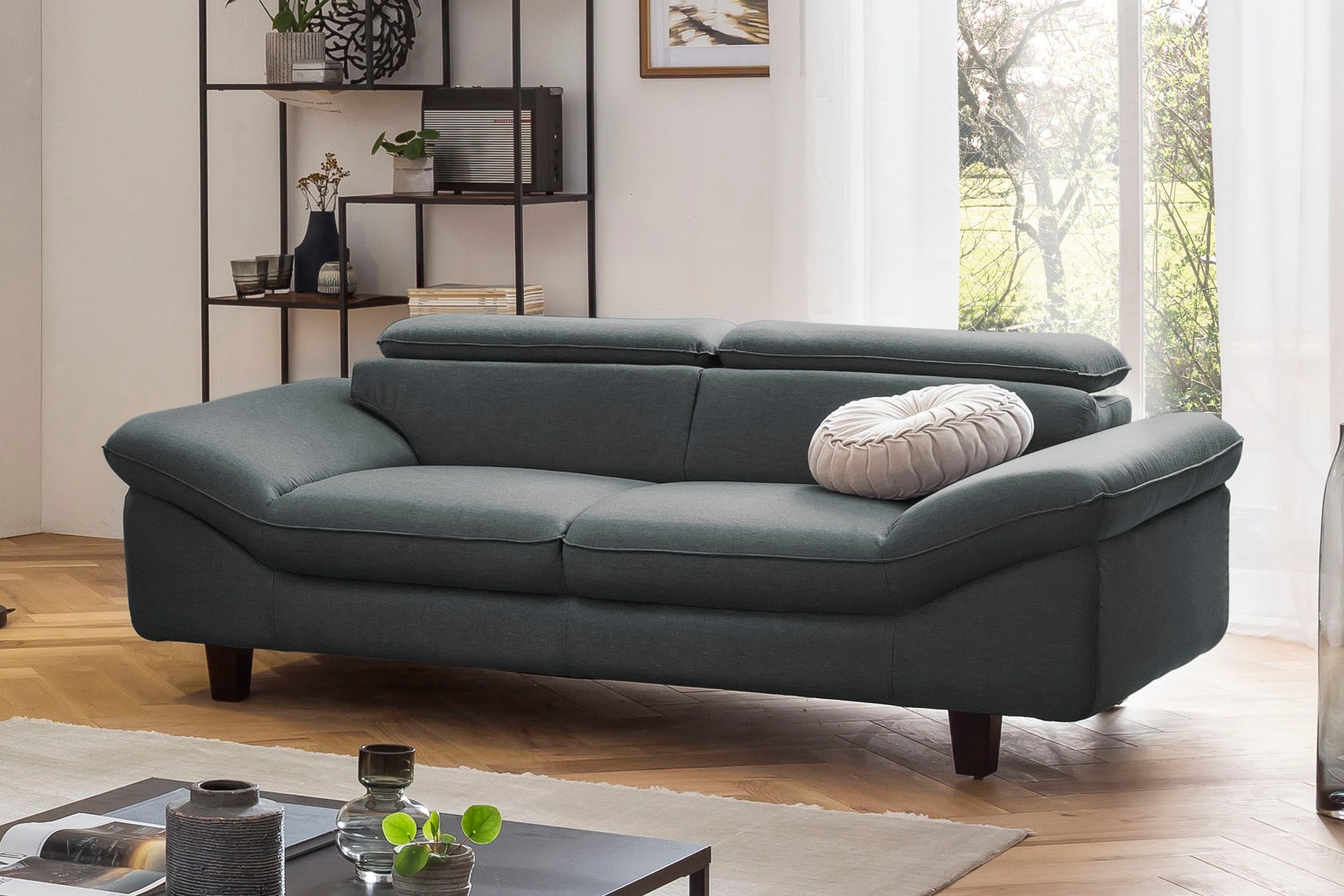 Home affaire 3-Sitzer "Pilot", Big-Sofa mit Kopfteilverstellung günstig online kaufen