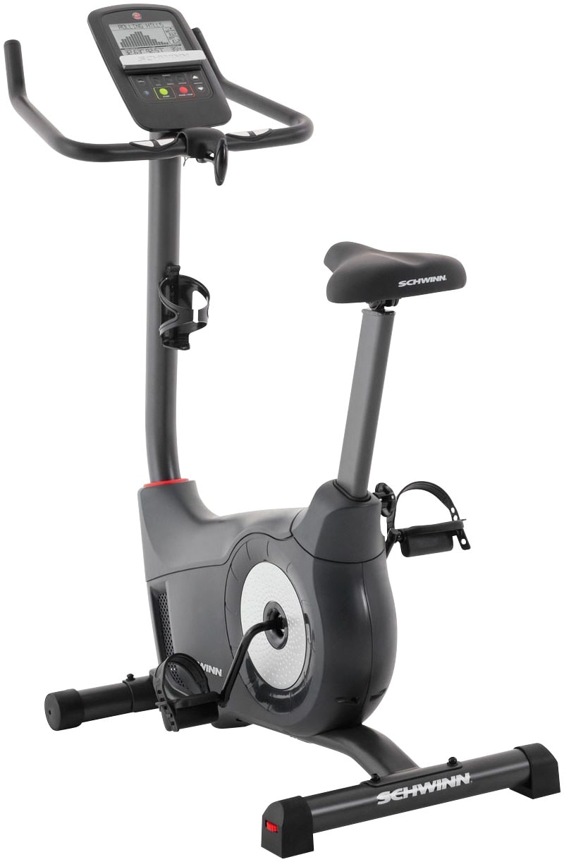 SCHWINN FITNESS Heimtrainer "Schwinn 510U", ohne Unterlegmatte, grau, Heimtrainer, 136 kg max. Benutzergewicht, Fahrrad, 16 Widerstandsstufen
