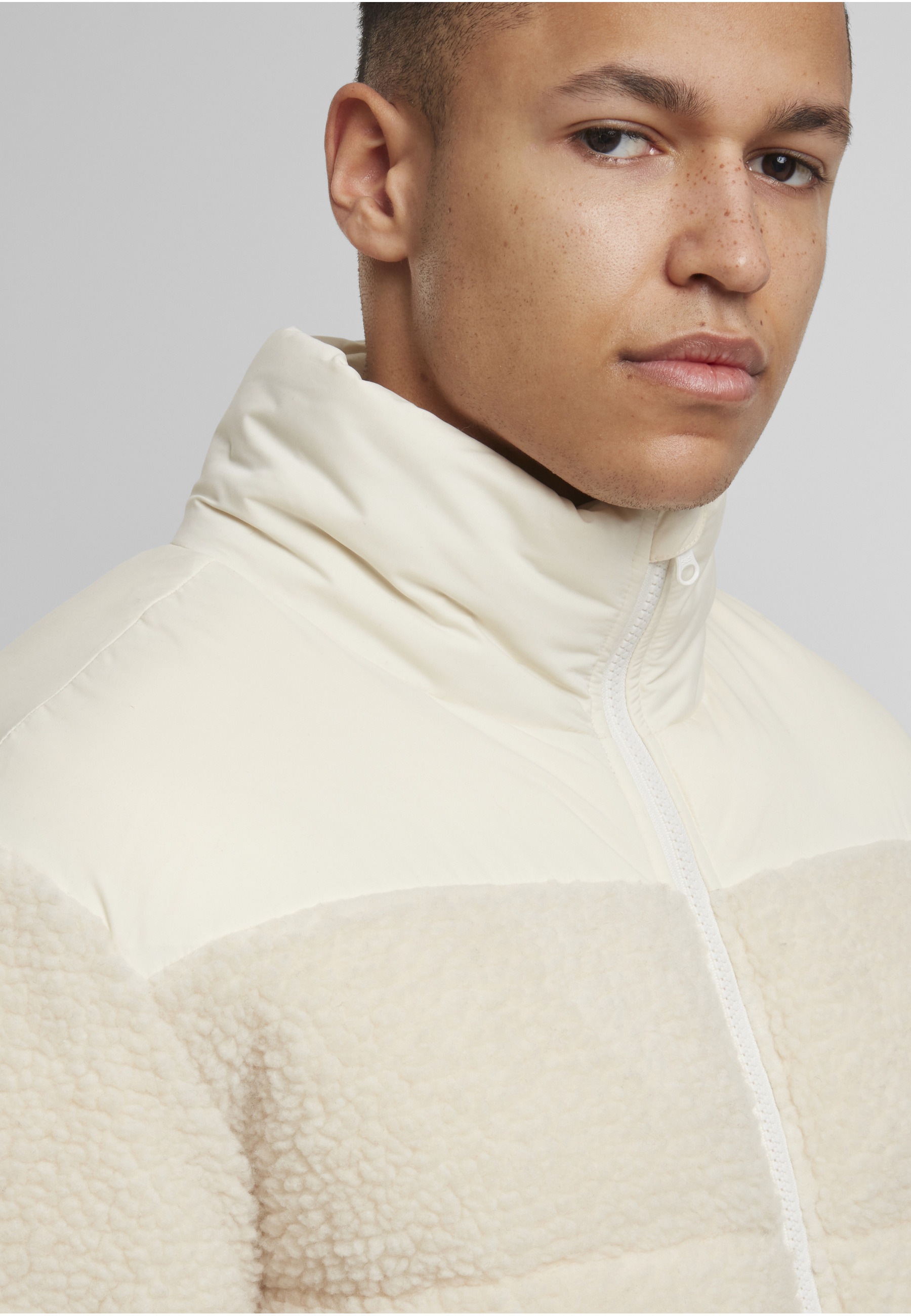 URBAN CLASSICS Steppmantel »Urban Classics Teddy Puffer Jacket«