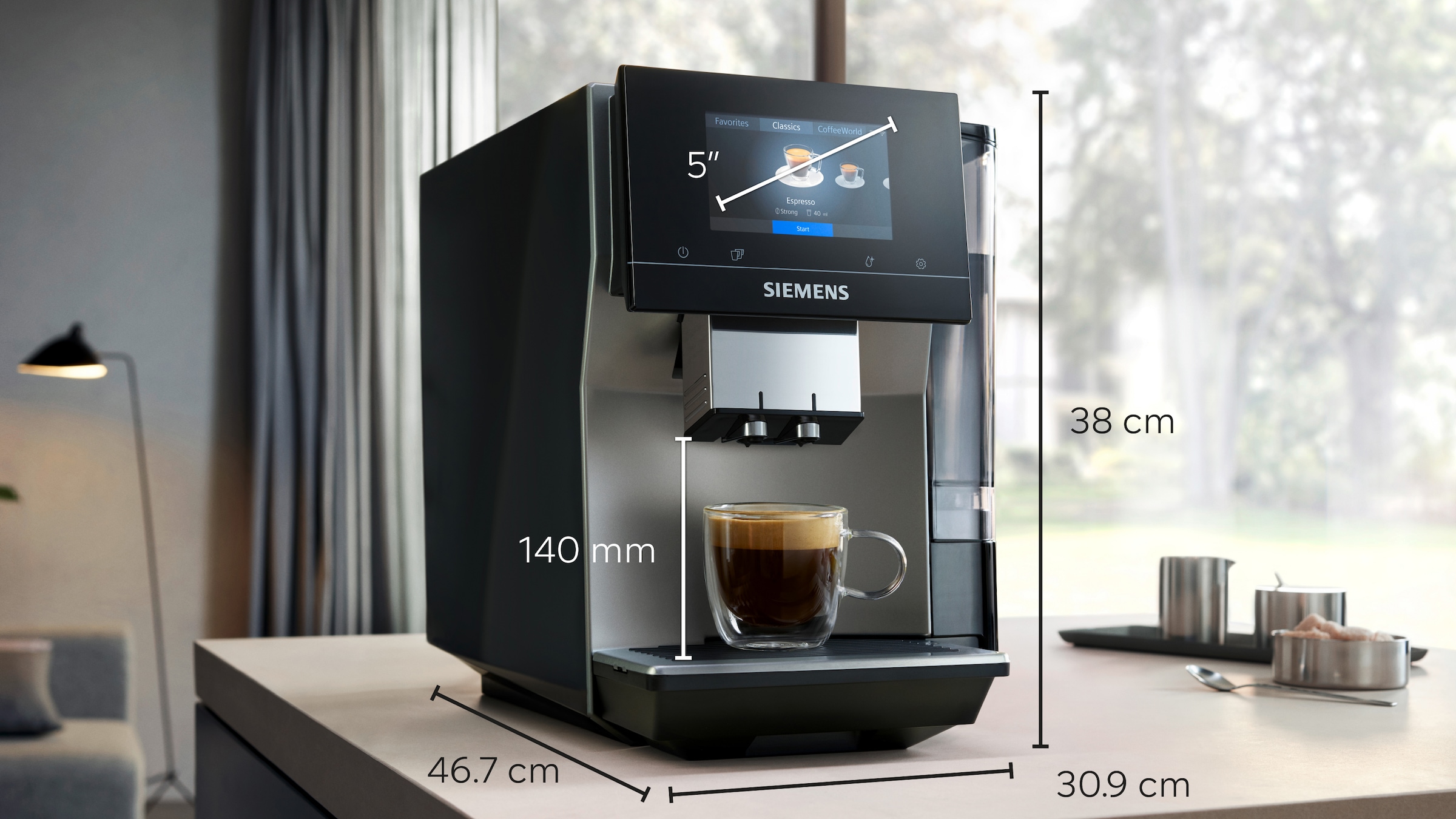 SIEMENS Kaffeevollautomat »TP715D01«