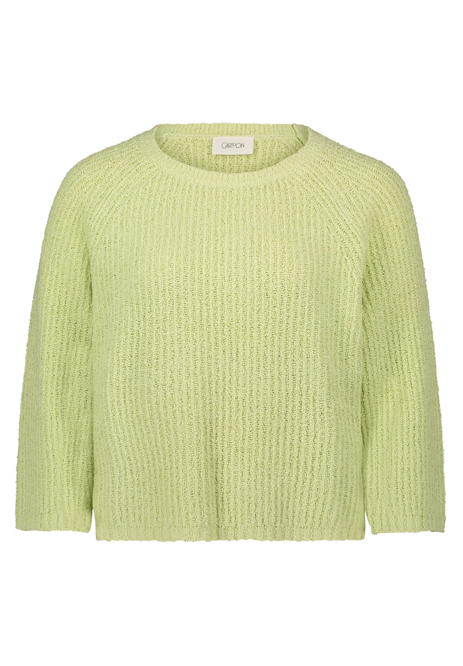 Cartoon Strickpullover »Damen mit Rundhalsausschnitt« 1 Stk. Struktur