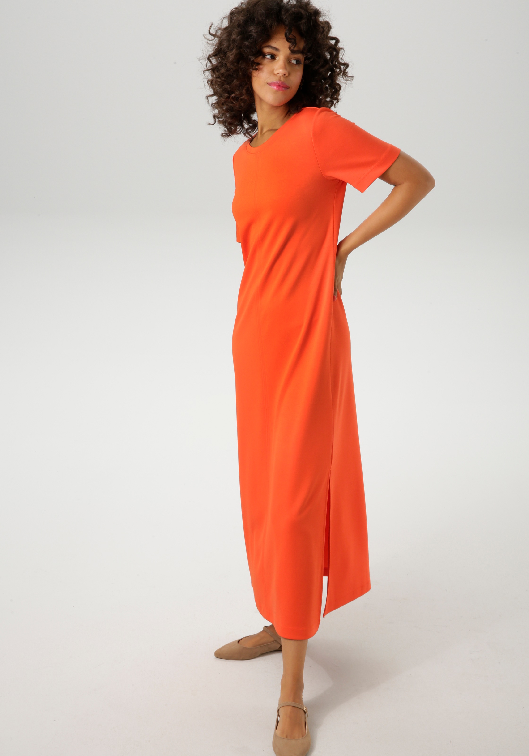 Aniston CASUAL Maxikleid, mit Seitenschlitzen günstig online kaufen