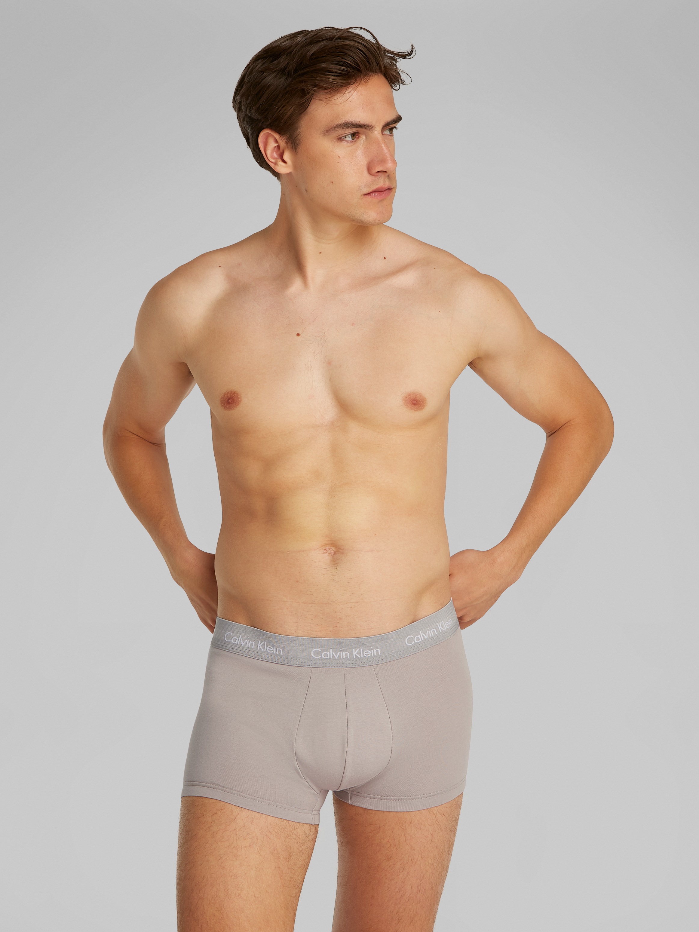 Calvin Klein Underwear Trunk »LOW RISE TRUNK 3PK«, (Packung, 3 St., 3er-Pack), mit Logoschriftzügen