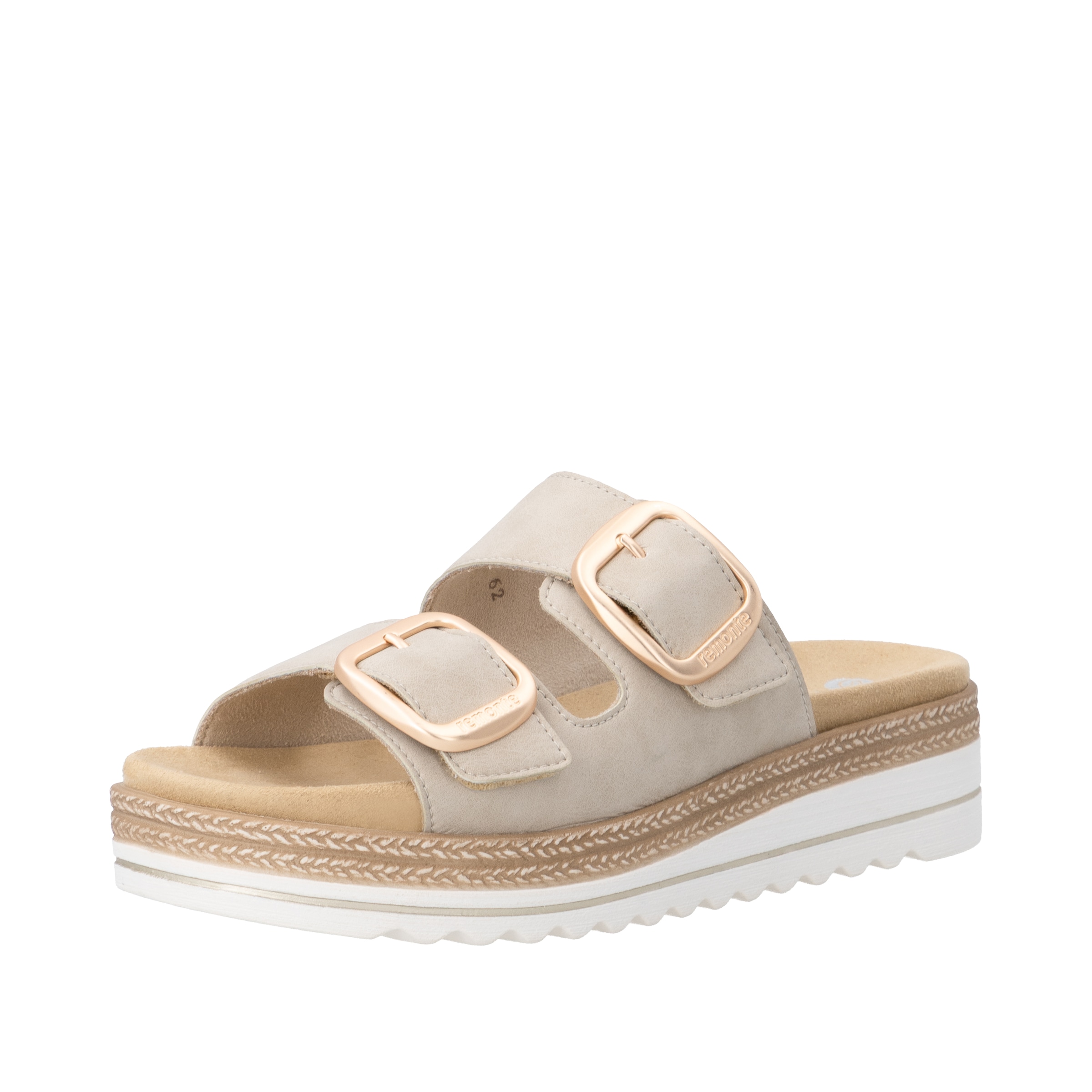 Remonte Pantolette  Hausschuh, Sommerschuh, Klettschuh mit Lite´n Soft-Ausstattung