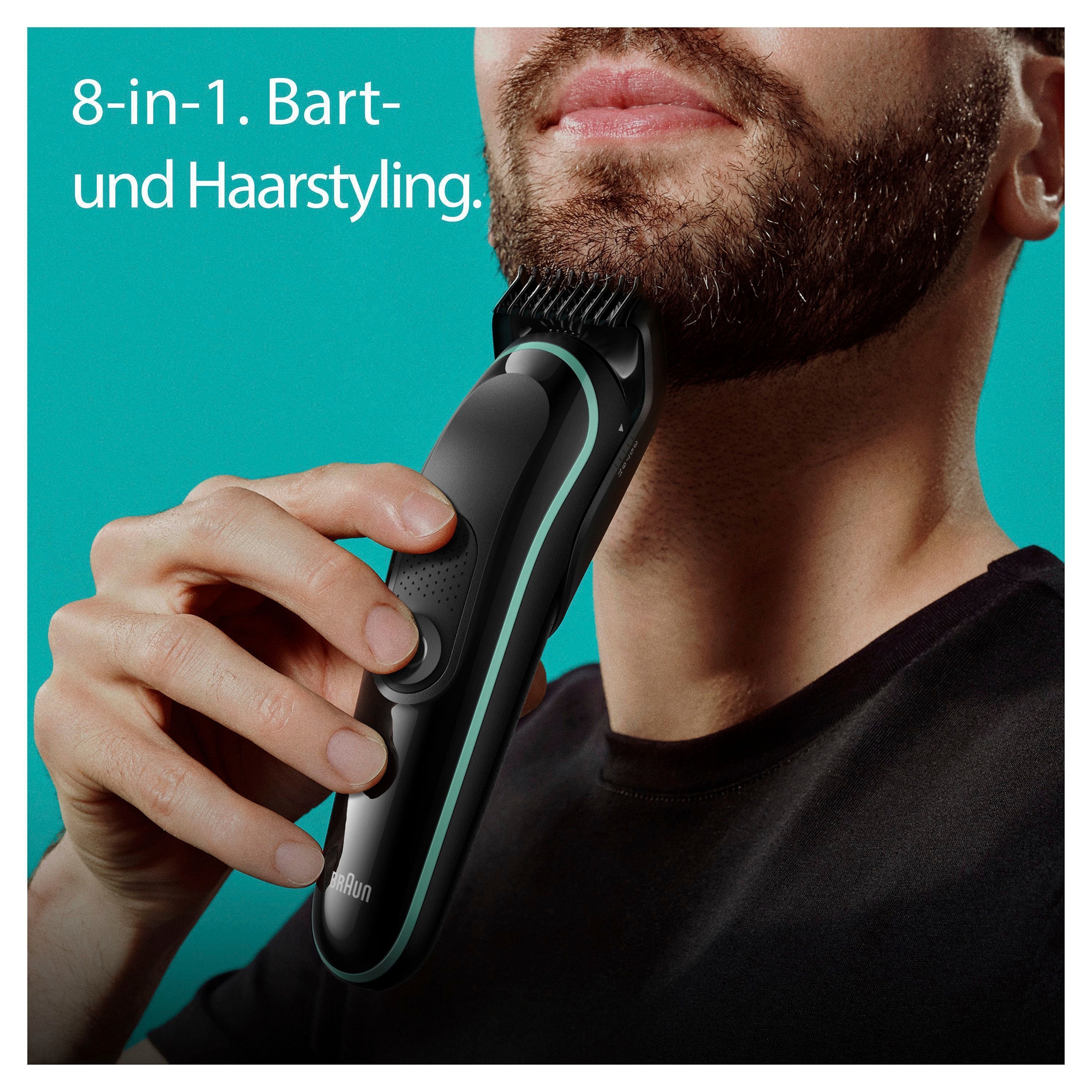Braun Haarschneider »All-In-One Series Min. 3 wasserdicht, kaufen online Laufzeit | kabellose 80 BAUR MGK3441«