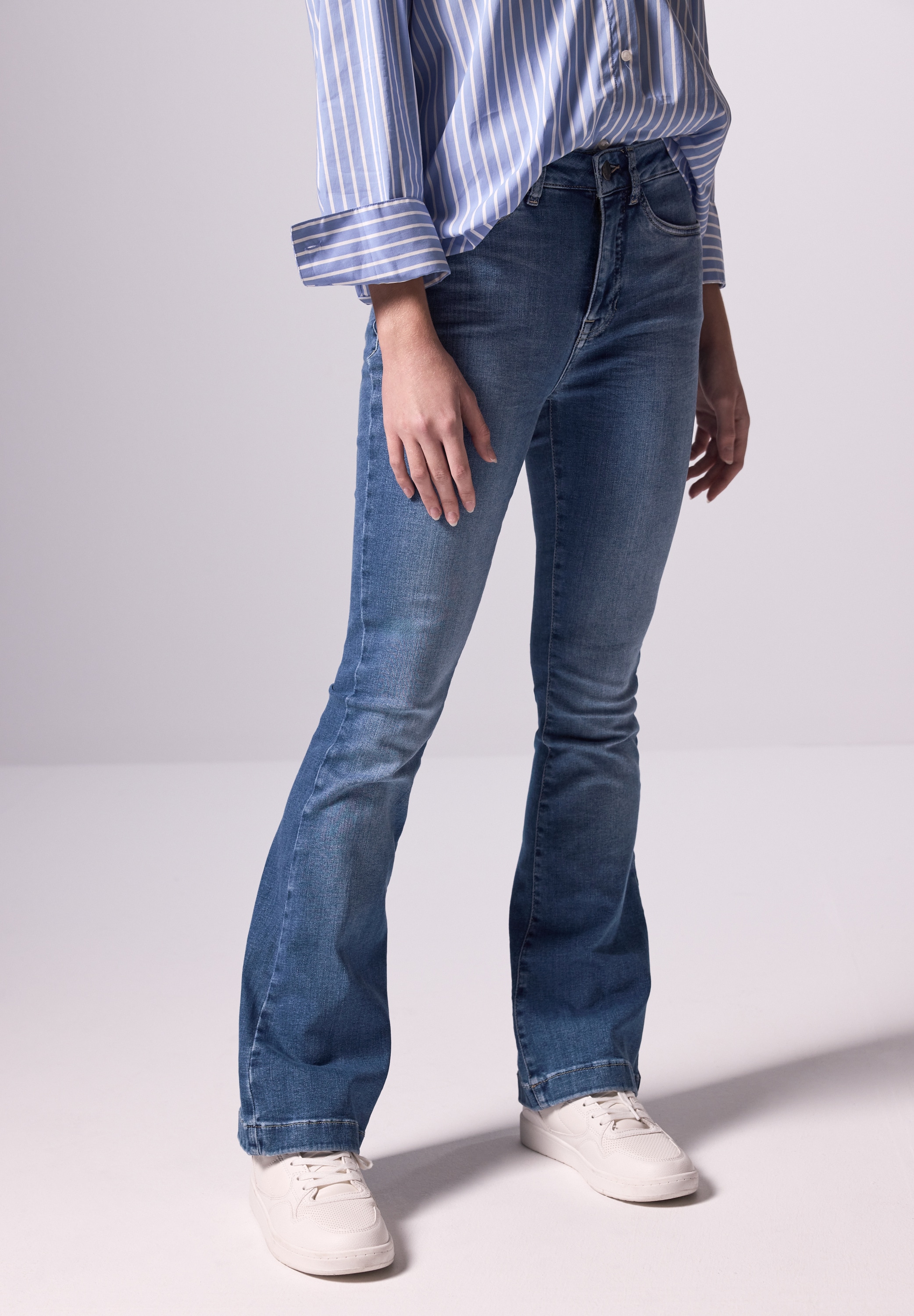 STREET ONE STUDIO Skinny-fit-Jeans, High Waist günstig online kaufen