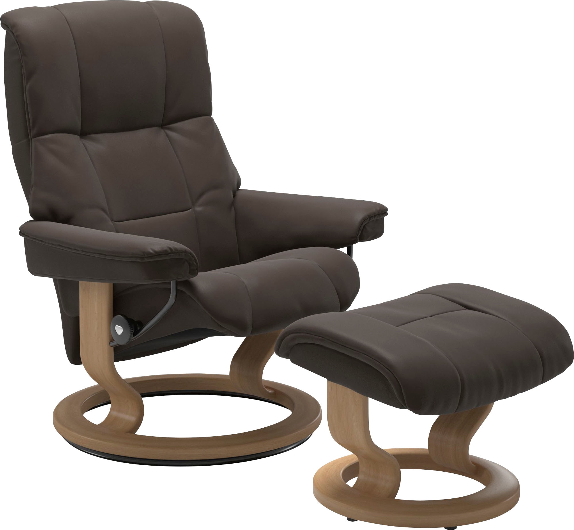 Stressless Relaxsessel "Mayfair" mit Classic Base, Größe S, M & L, Gestell Eiche, in 3 Bezugsqualitäten lieferbar