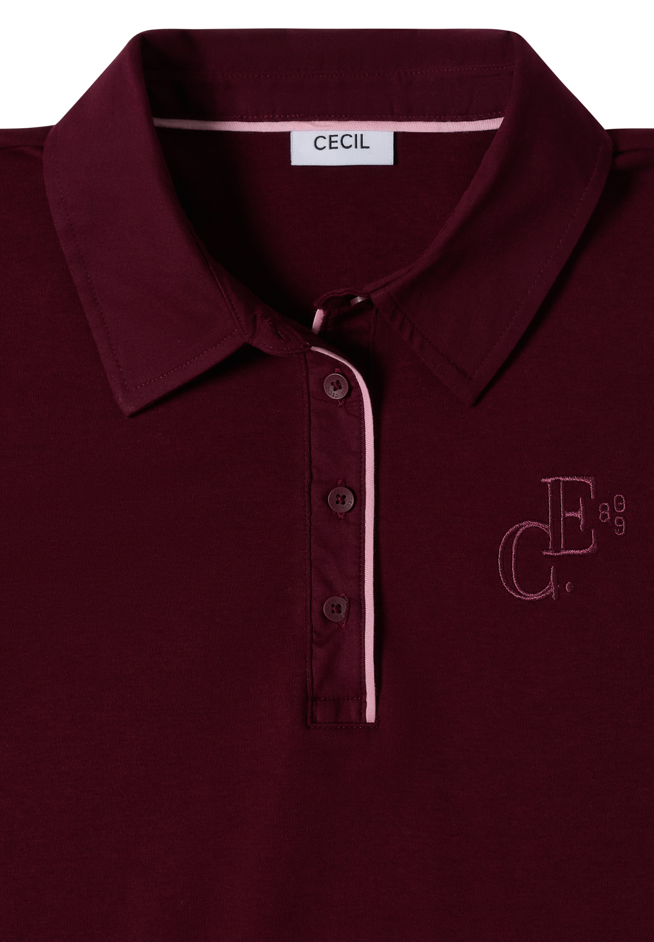 Cecil Langarmshirt aus reiner Baumwolle