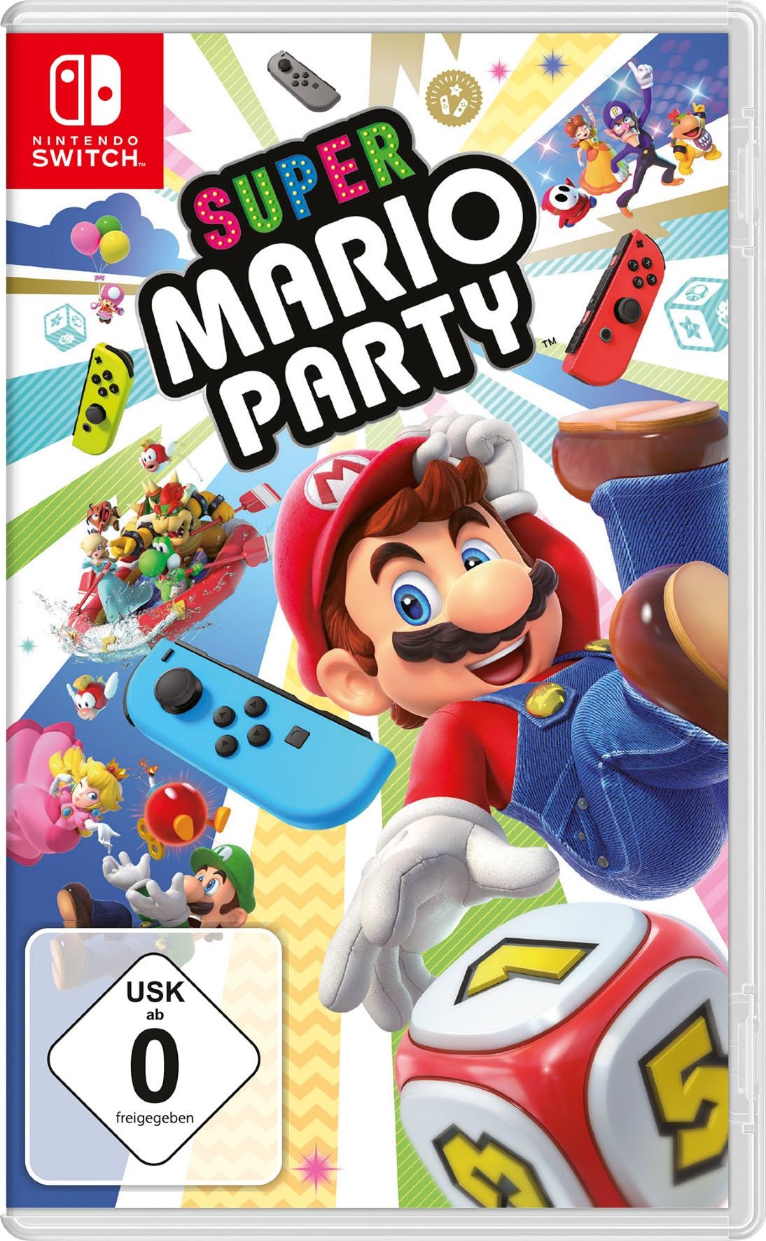 NINTENDO SWITCH Spielesoftware "Super Mario Party", Nintendo Switch, bunt, Spielesoftware