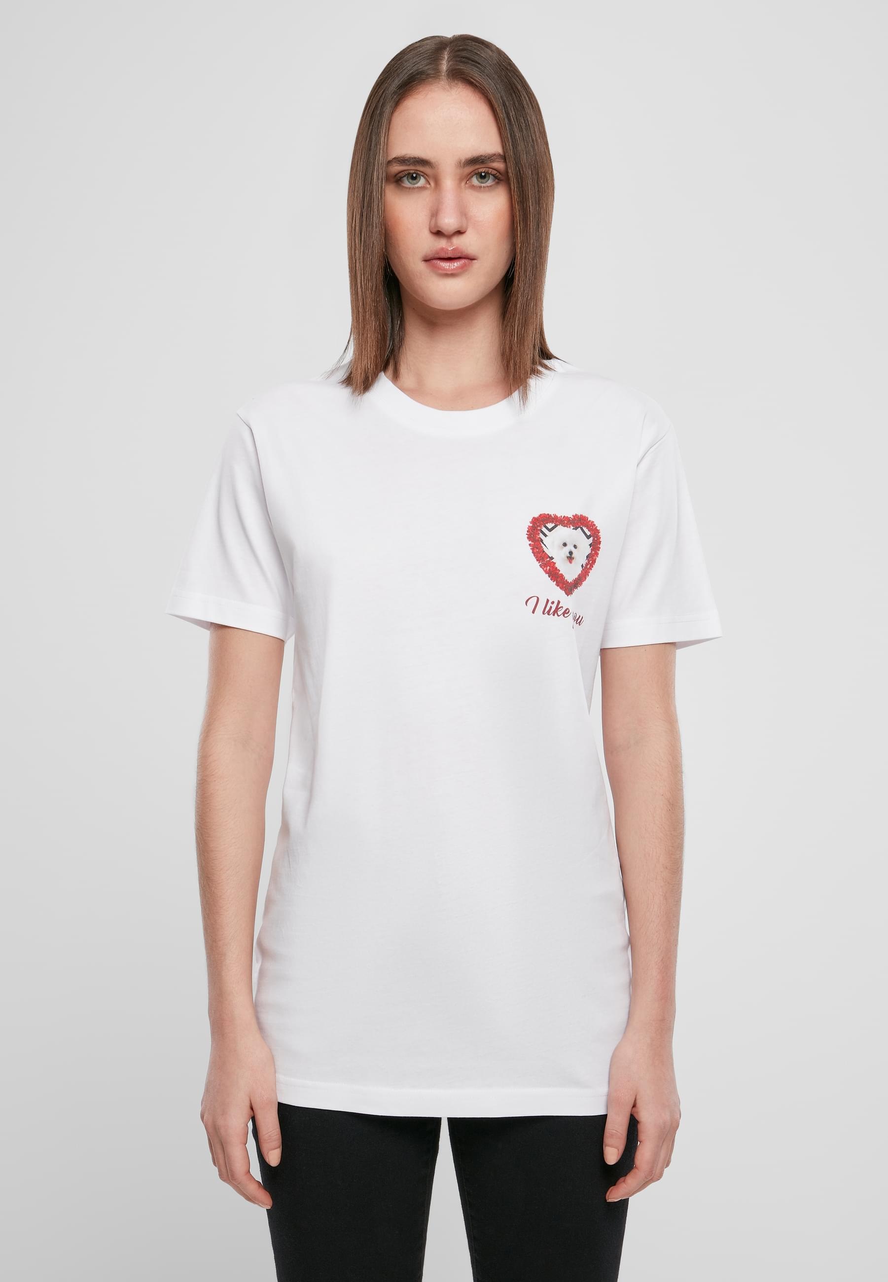 MisterTee Kurzarmshirt »MisterTee Damen Ladies Like You Tee«, (1 tlg.)