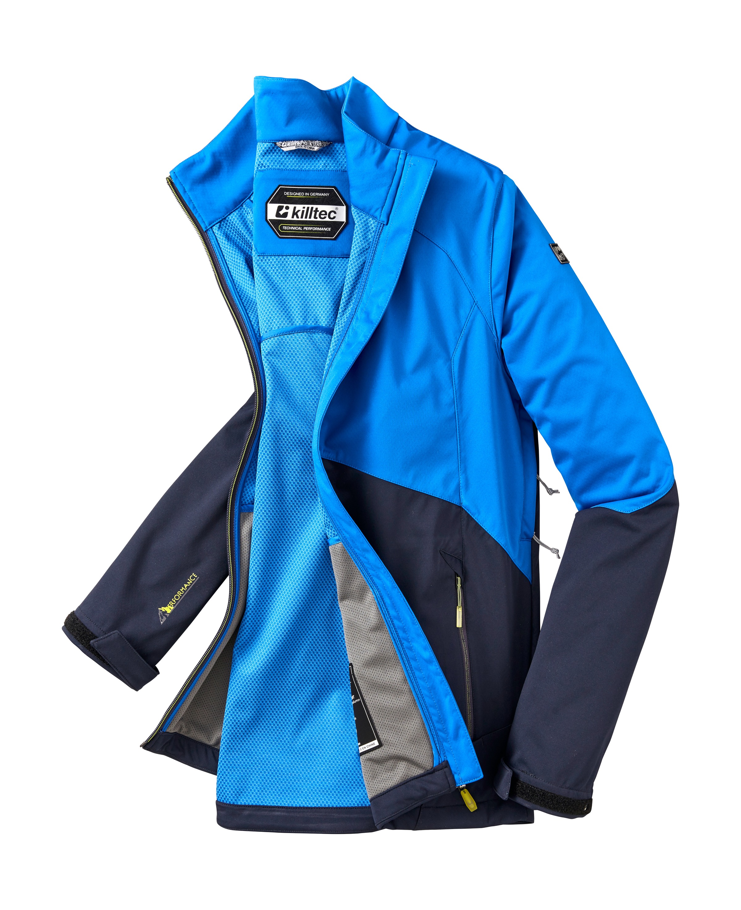 Thumbnail - Killtec Softshelljacke "KOS 267 MN SFTSHLL JCKT" Colourblock Softshelljacke, wasser- und windabweisend, atmungsaktiv