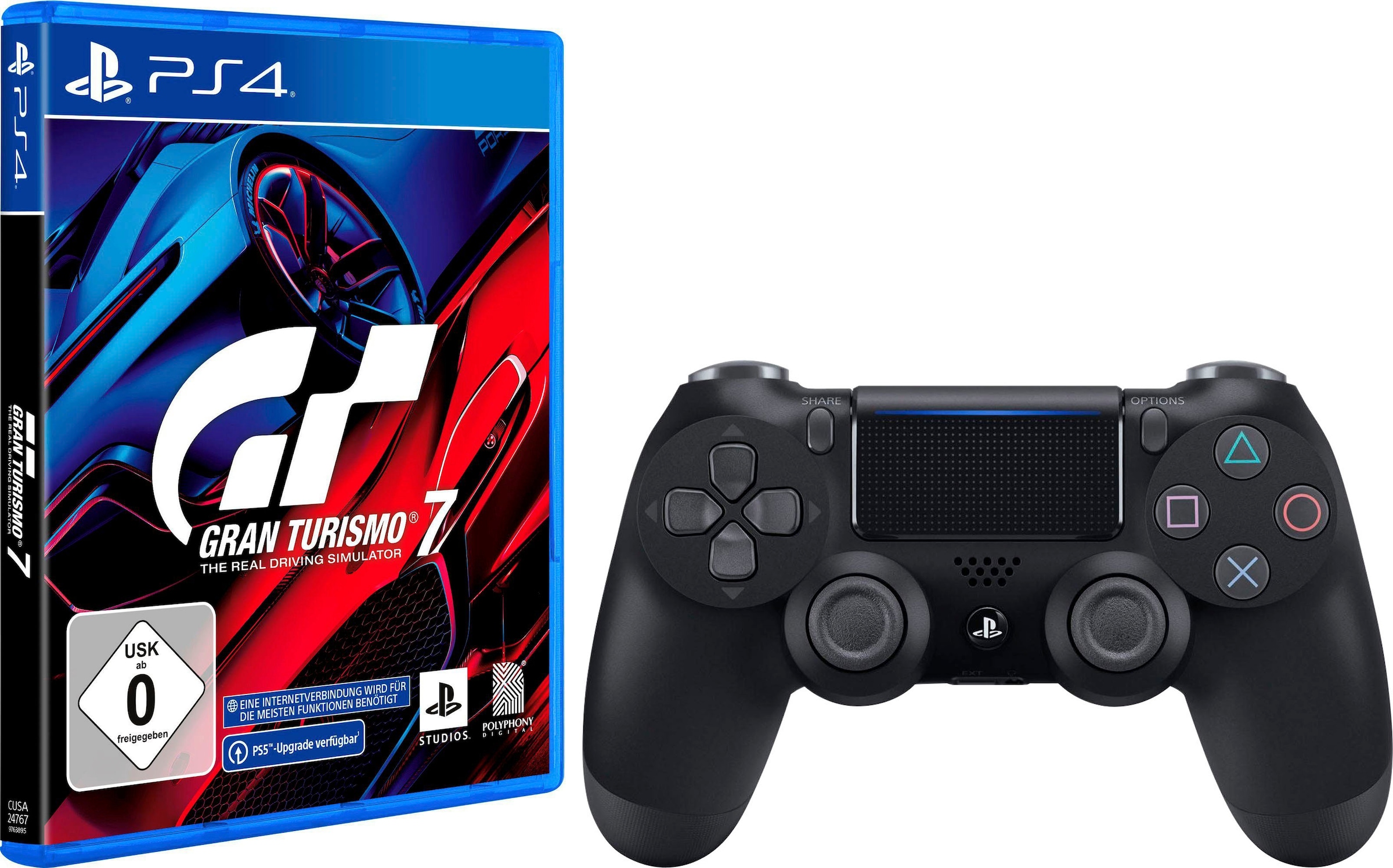 PlayStation 4 Spielesoftware »Gran Turismo 7 & Duals...