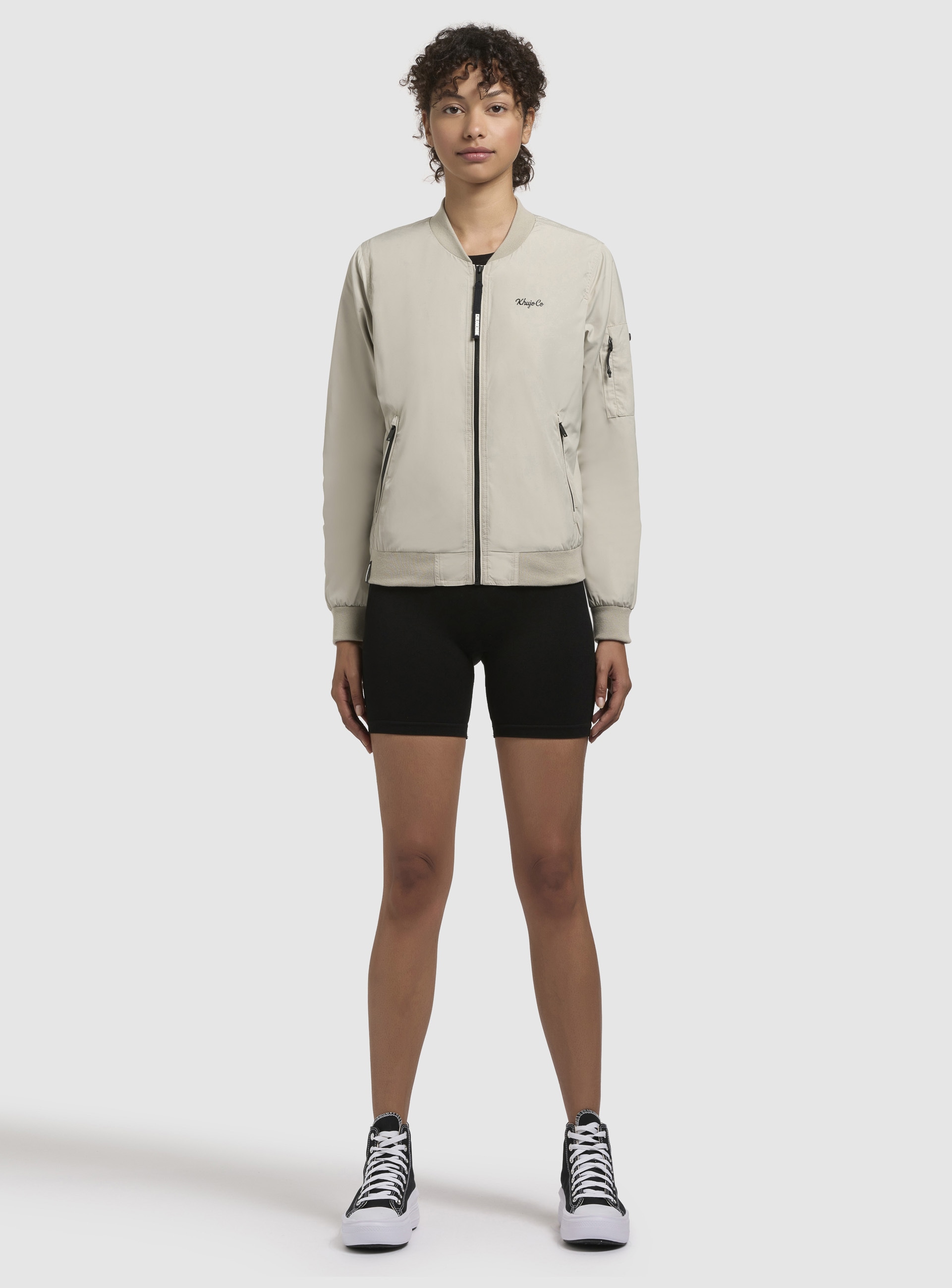 khujo Bomberjacke »CEND«, ohne Kapuze