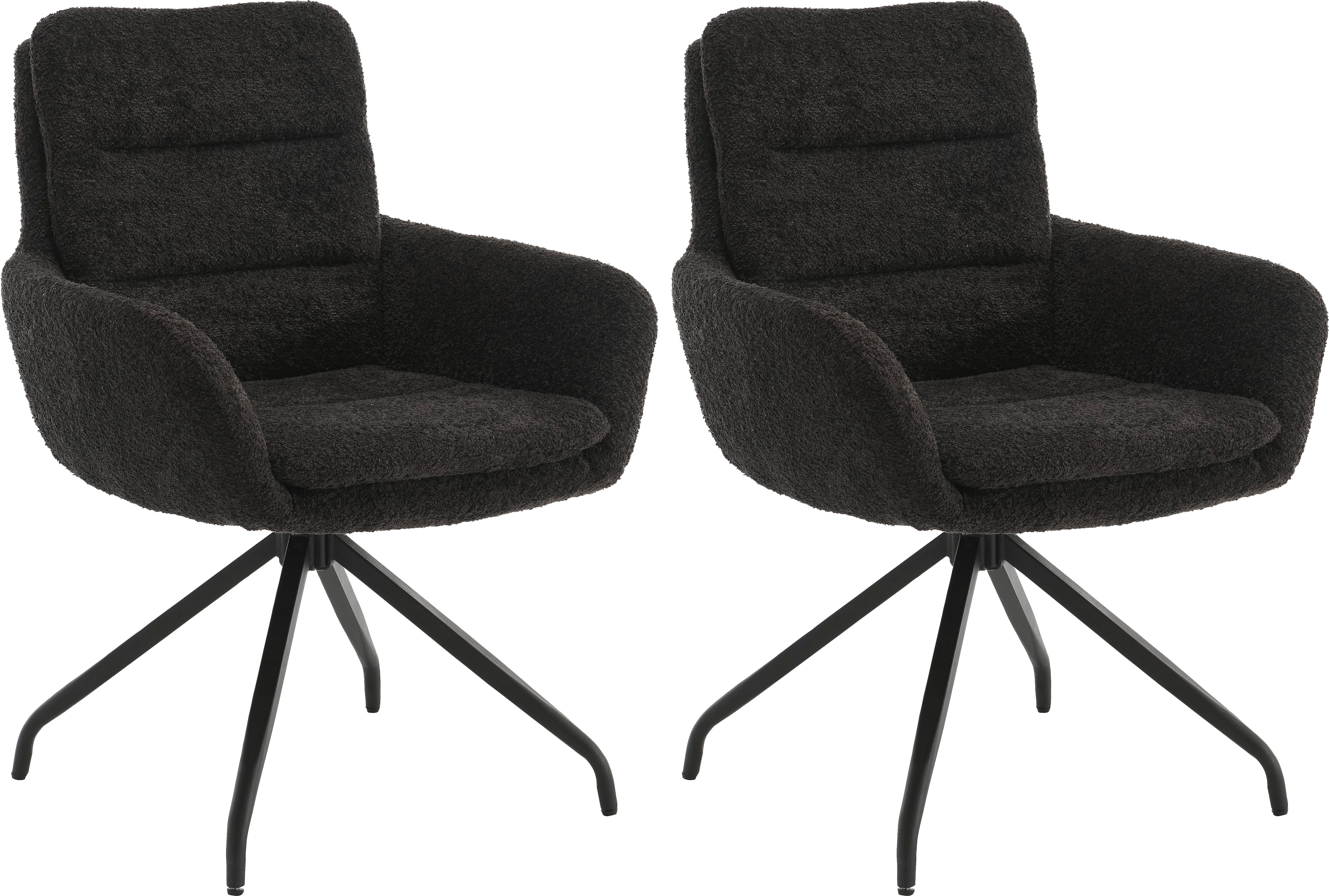 Home affaire "Taragona" (Set) 2 Stk.mit unterschiedlichen Beingestellen, Holz oder Metall