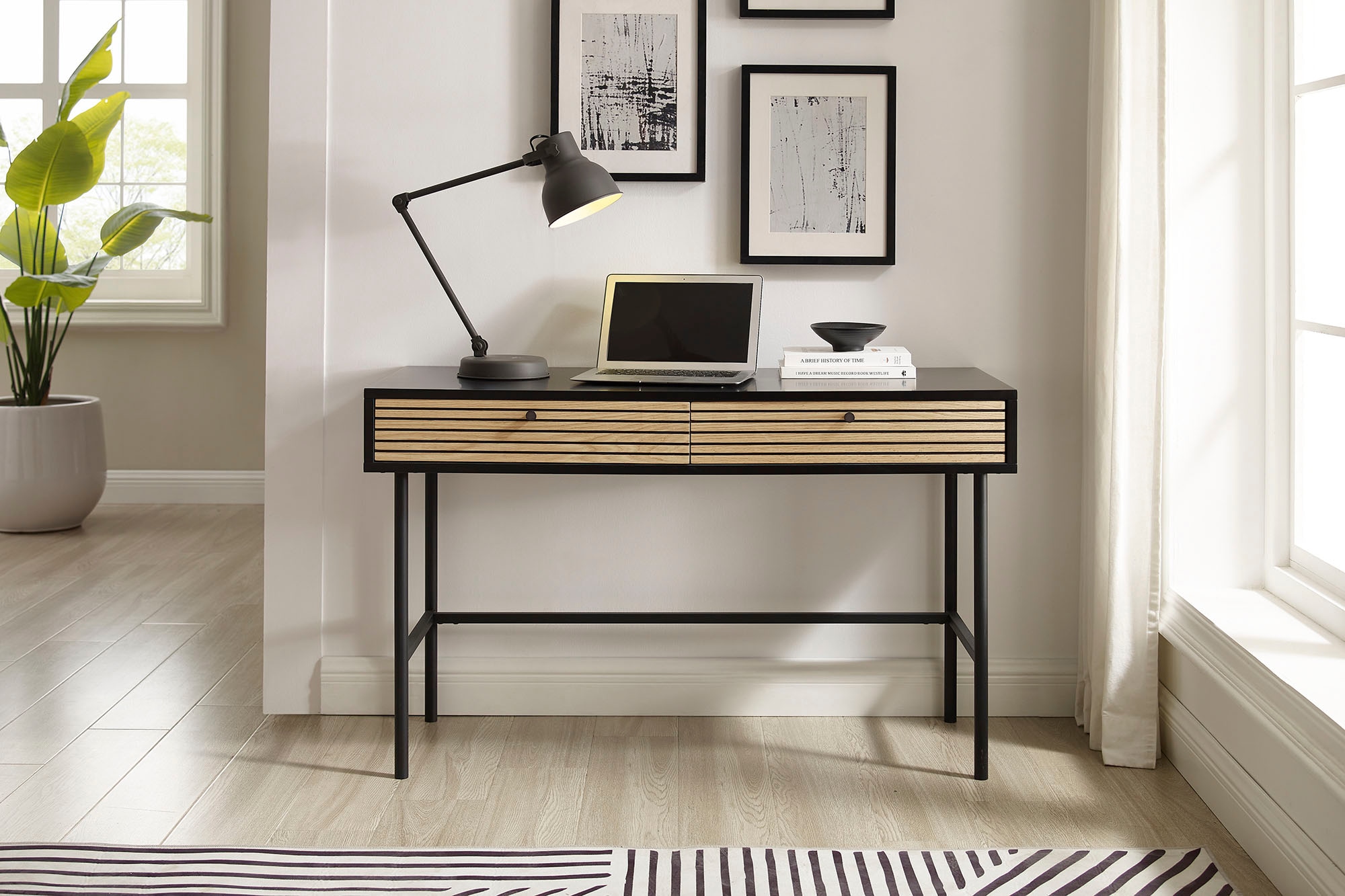 SalesFever Schreibtisch, im Scandi Design, Konsolentisch