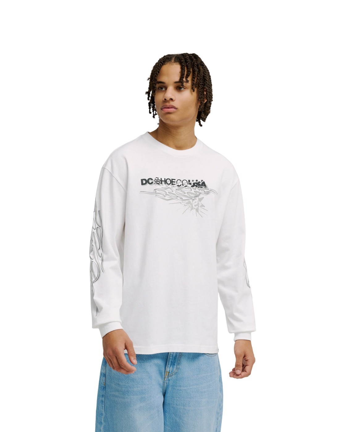 DC Shoes Langarmshirt "DC Side Flame"