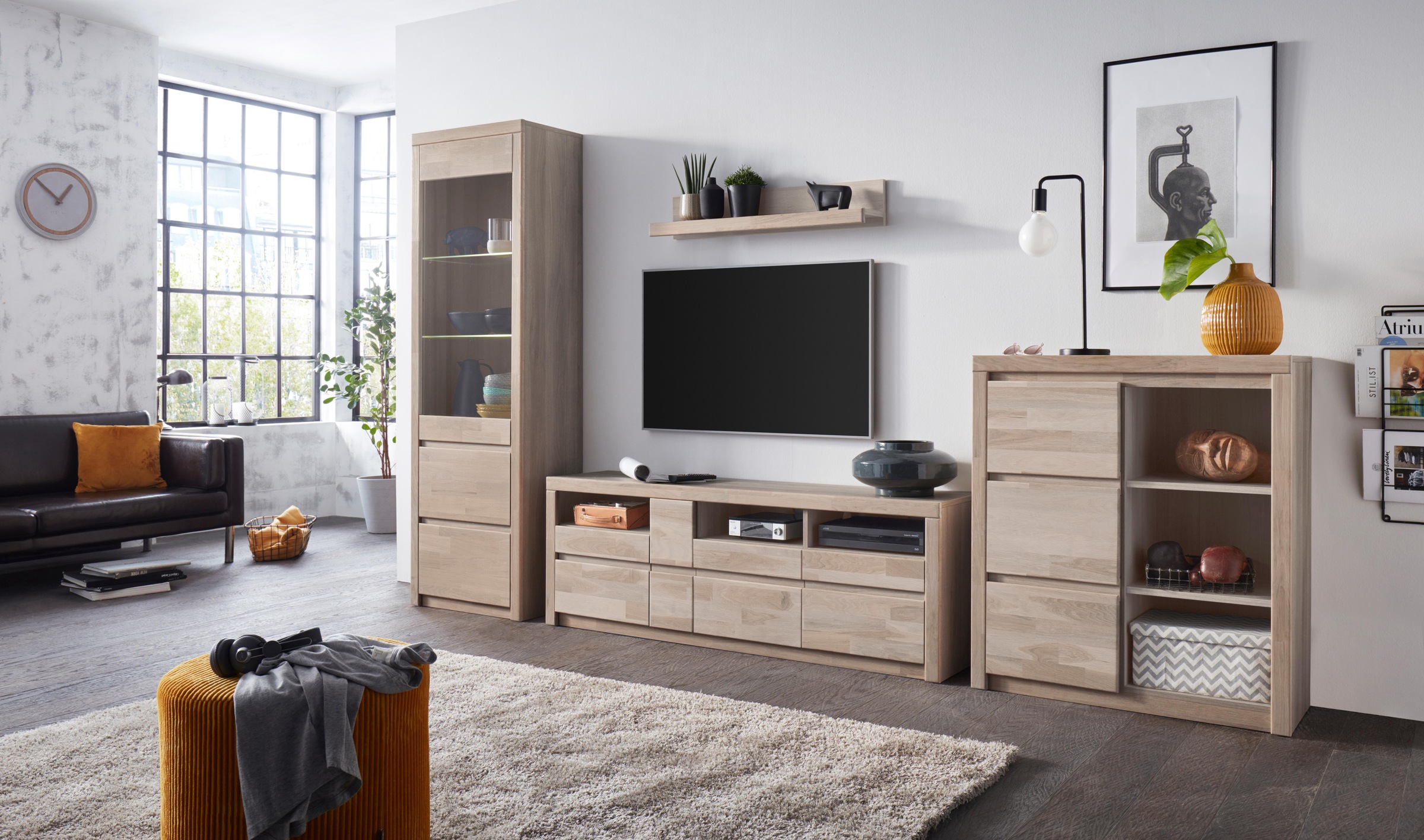 Thumbnail - OTTO home Wandregal "Silkeborg" Breite 90 cm