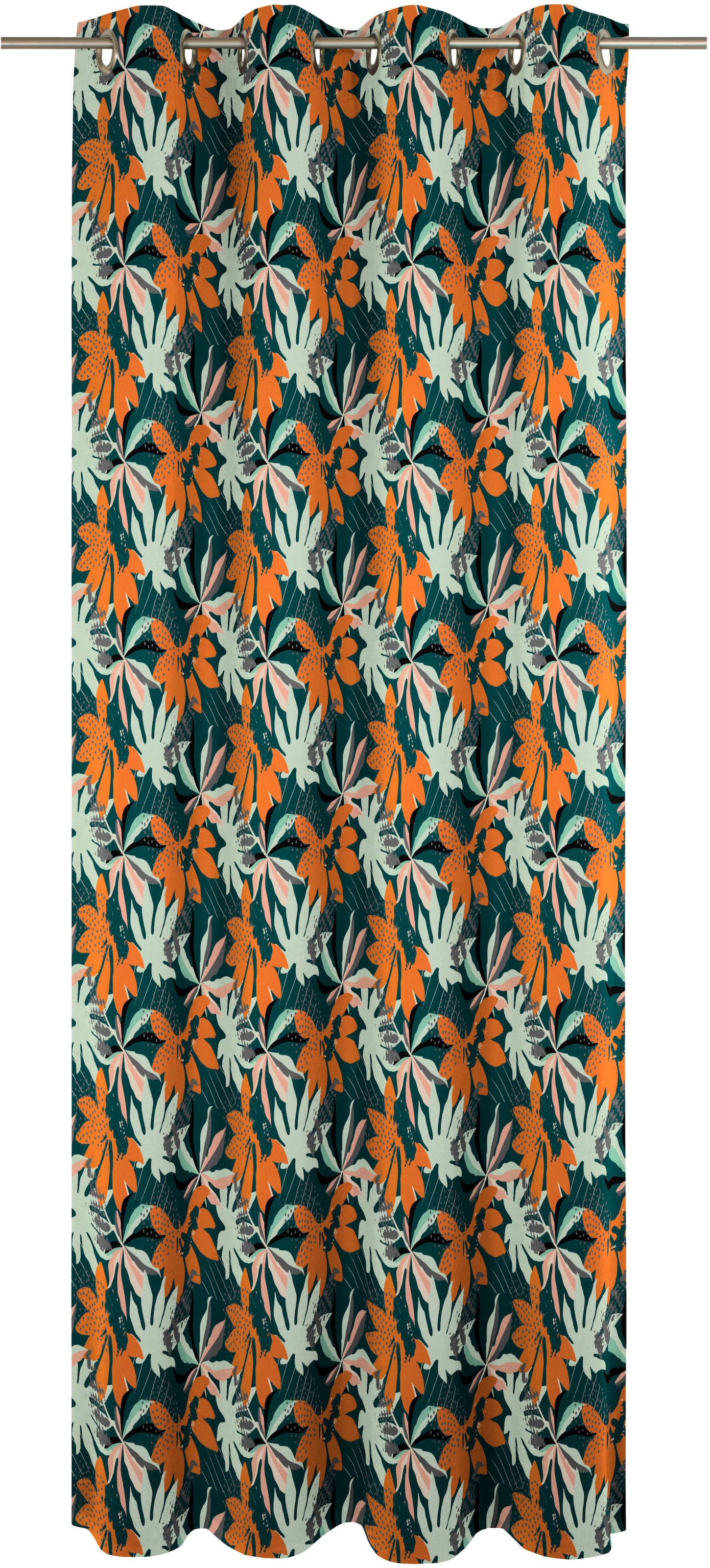 Adam Vorhang "Jungle" Ösen 1 Stk. tlg. aus 100% Bio-Baumwolle günstig online kaufen