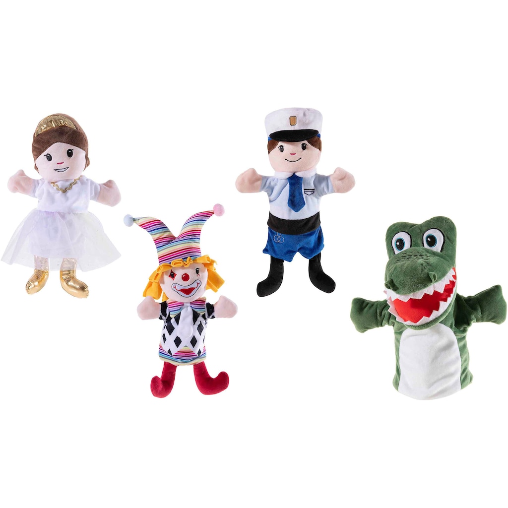 Heunec® Handpuppe »Kasperle-Theater«, (Set, 4 tlg.)