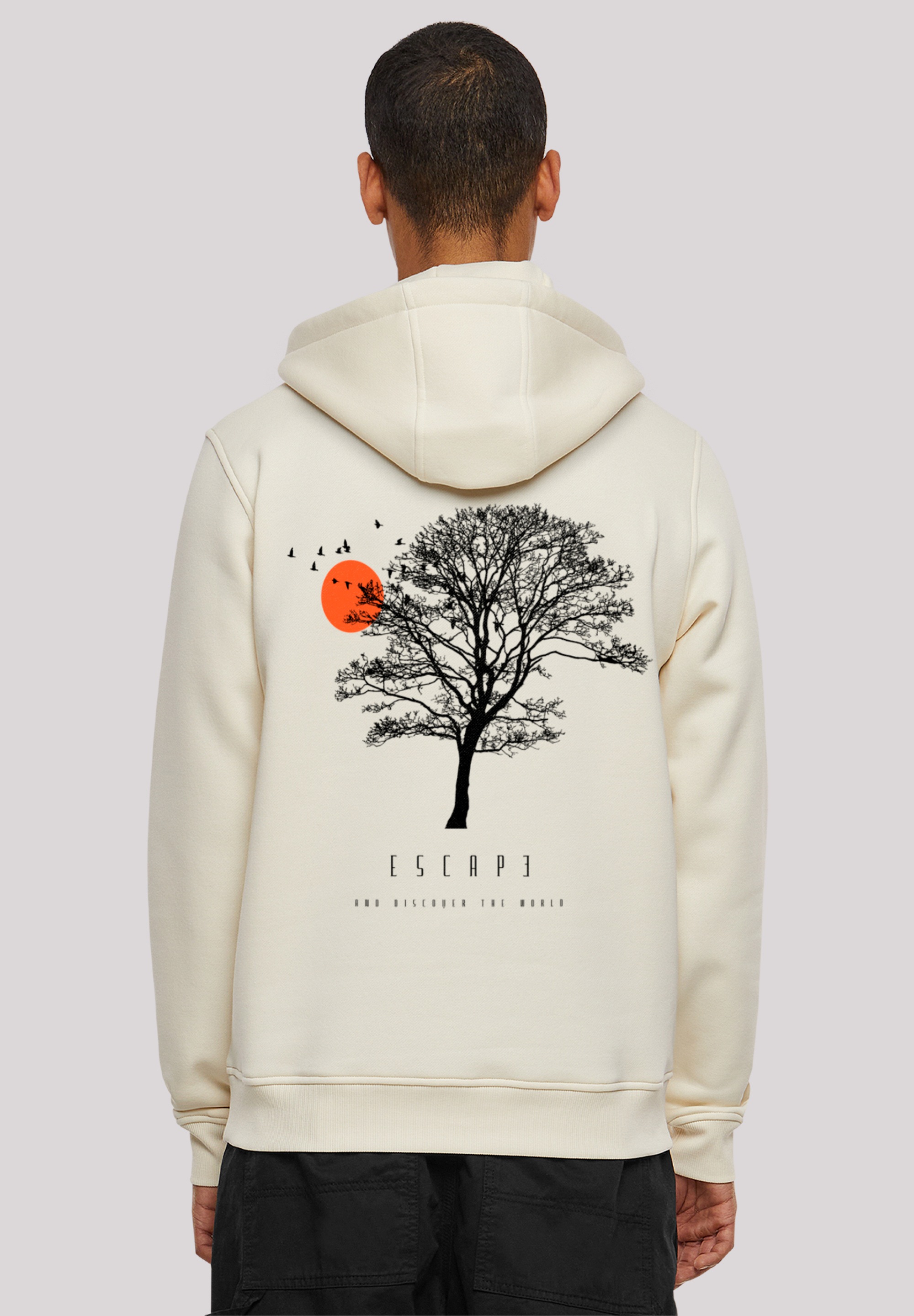 F4NT4STIC Kapuzenpullover "Escape Discover the World Tree Birds", Premium Q günstig online kaufen