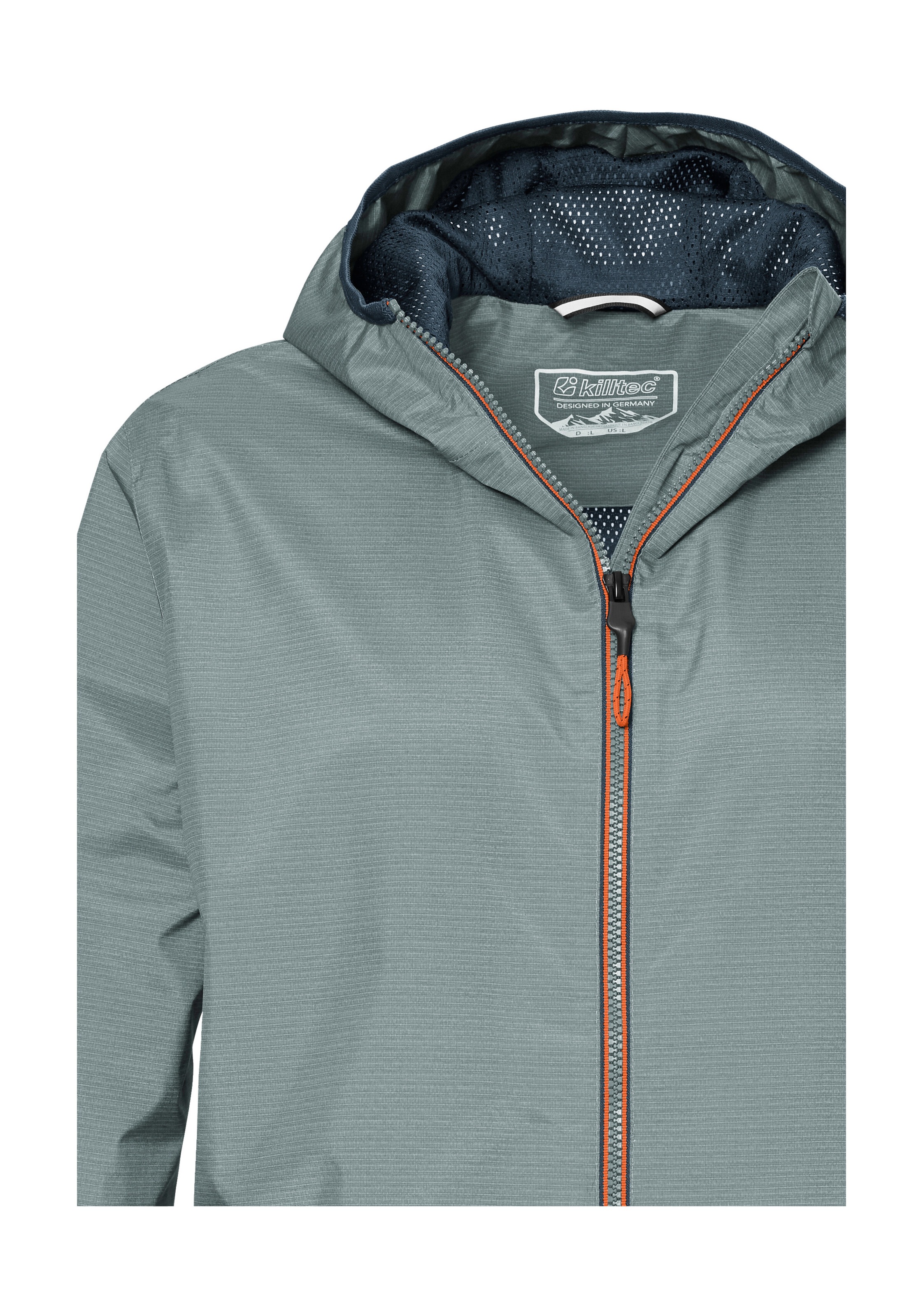 Killtec Outdoorjacke »KOS 112 MN JCKT«, Herren Funktionsjacke: leicht, wasser- und winddicht, atmungsaktiv