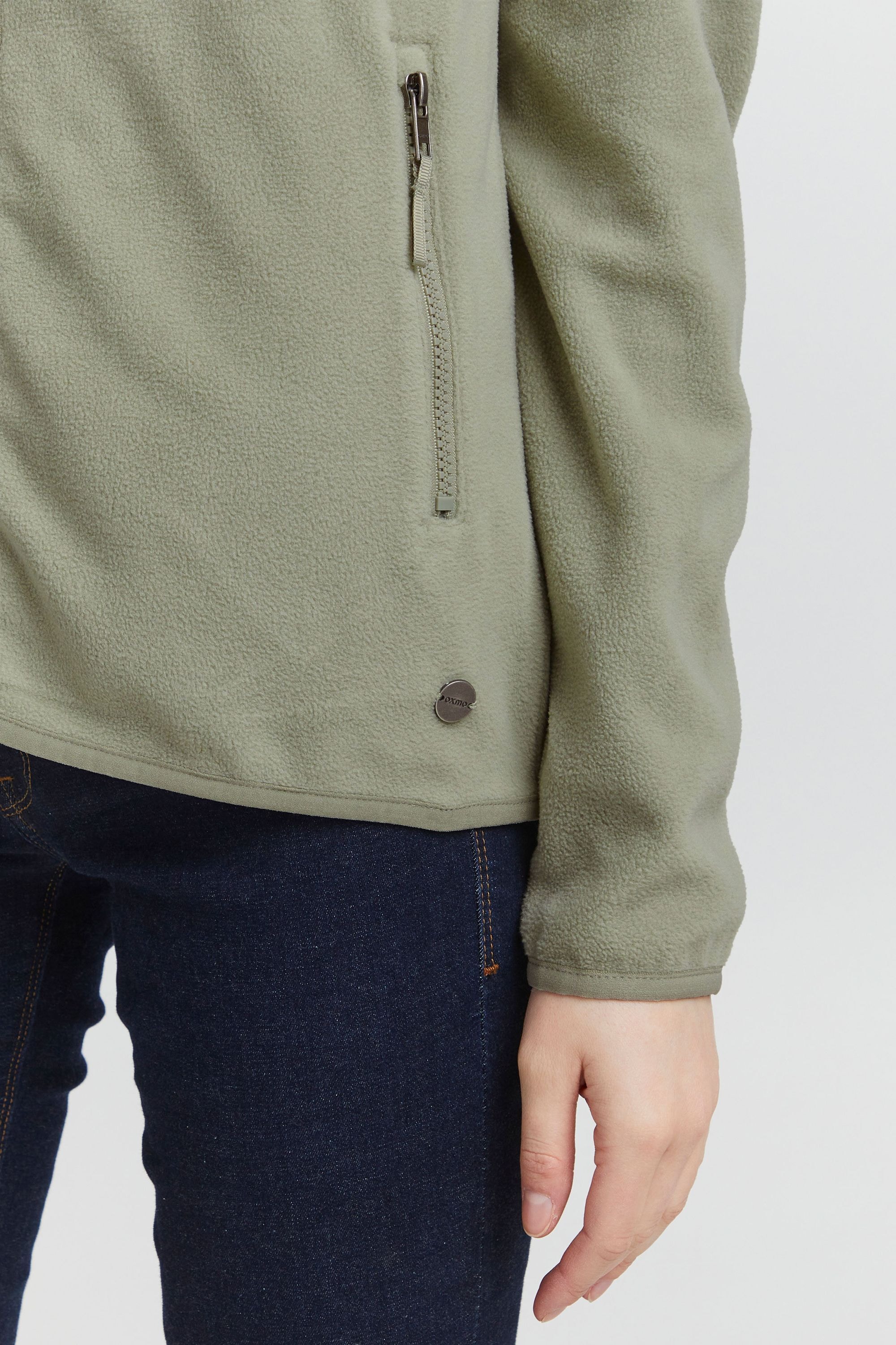 OXMO Fleecejacke »Fleecejacke OXRikka«, ohne Kapuze