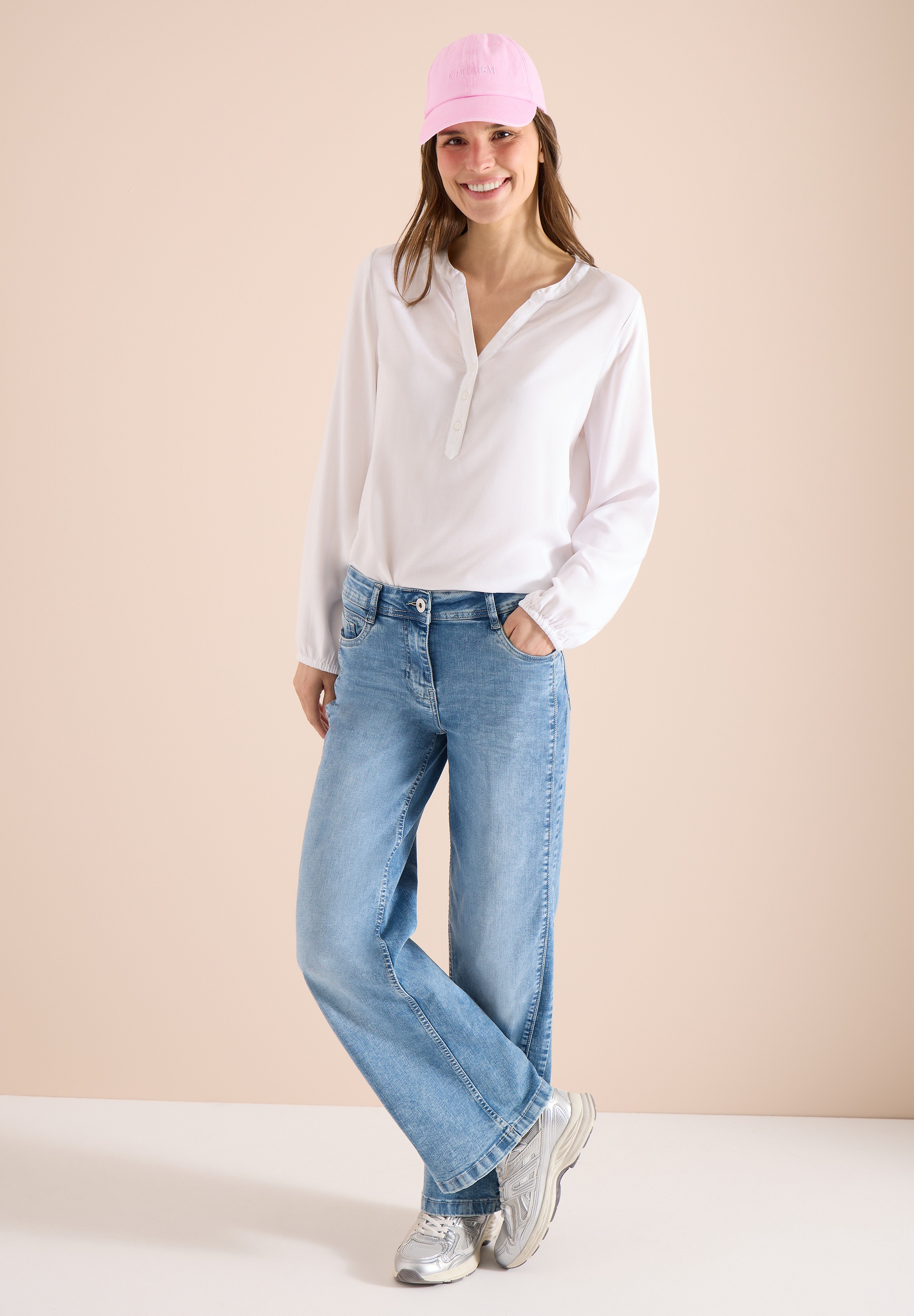 Cecil Strickmütze mit Schriftzug günstig online kaufen