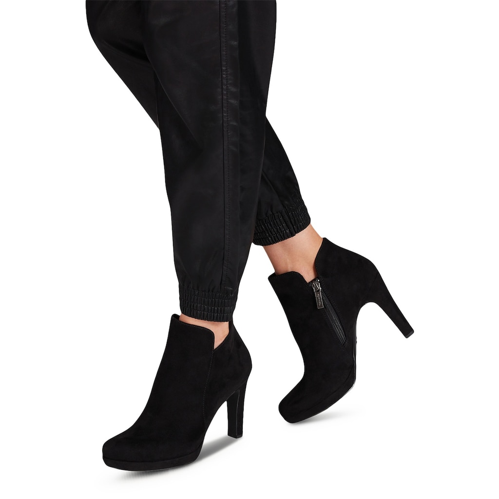 Tamaris High-Heel-Stiefelette, Abendmode, High-Heel-Stiefelette, Ankleboots im femininen Look