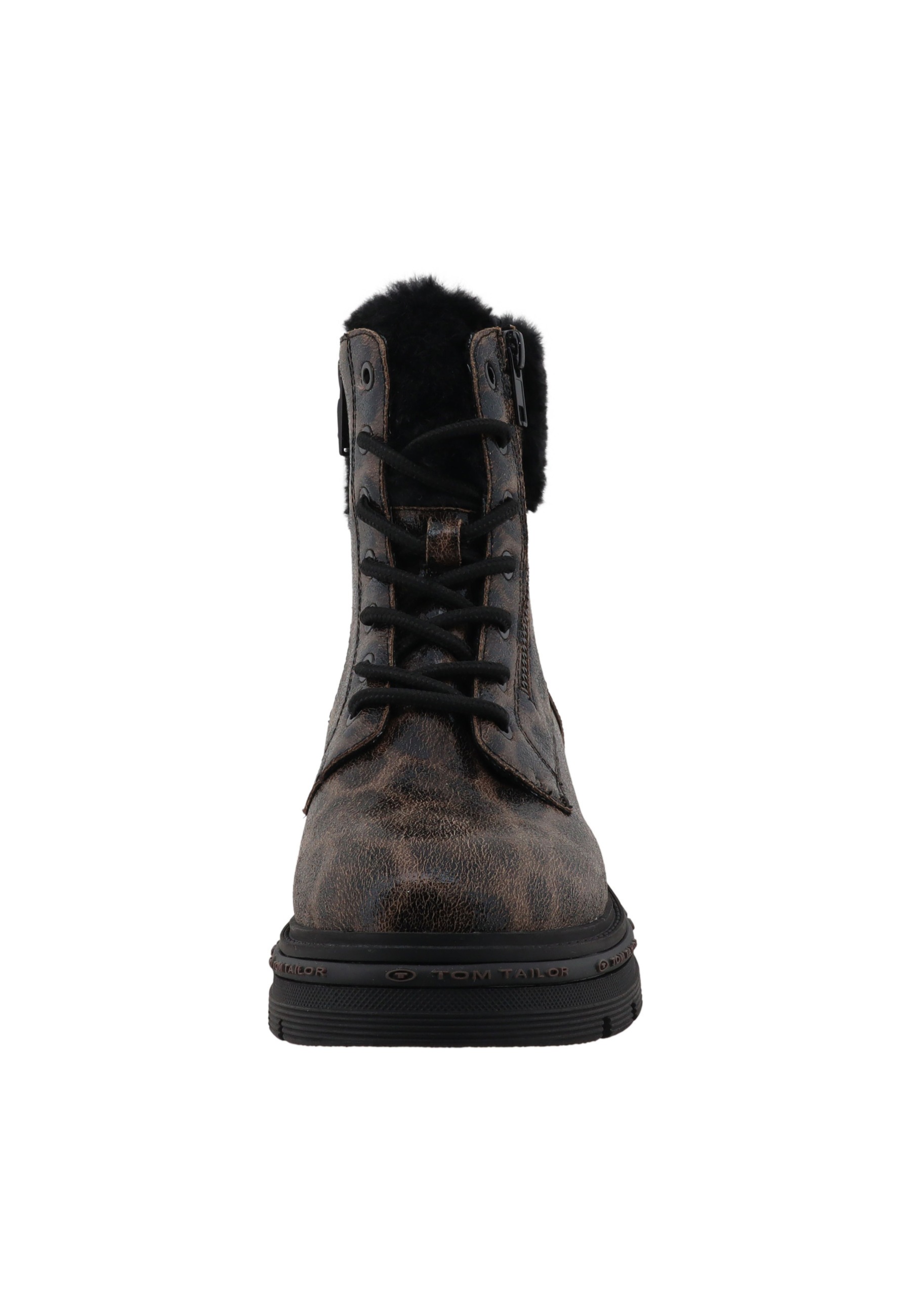 Stiefel TOM TAILOR "Tom Tailor Winter Boots", Damen, Gr. 39, mokka, Polyester, unifarben, Schuhe Stiefel