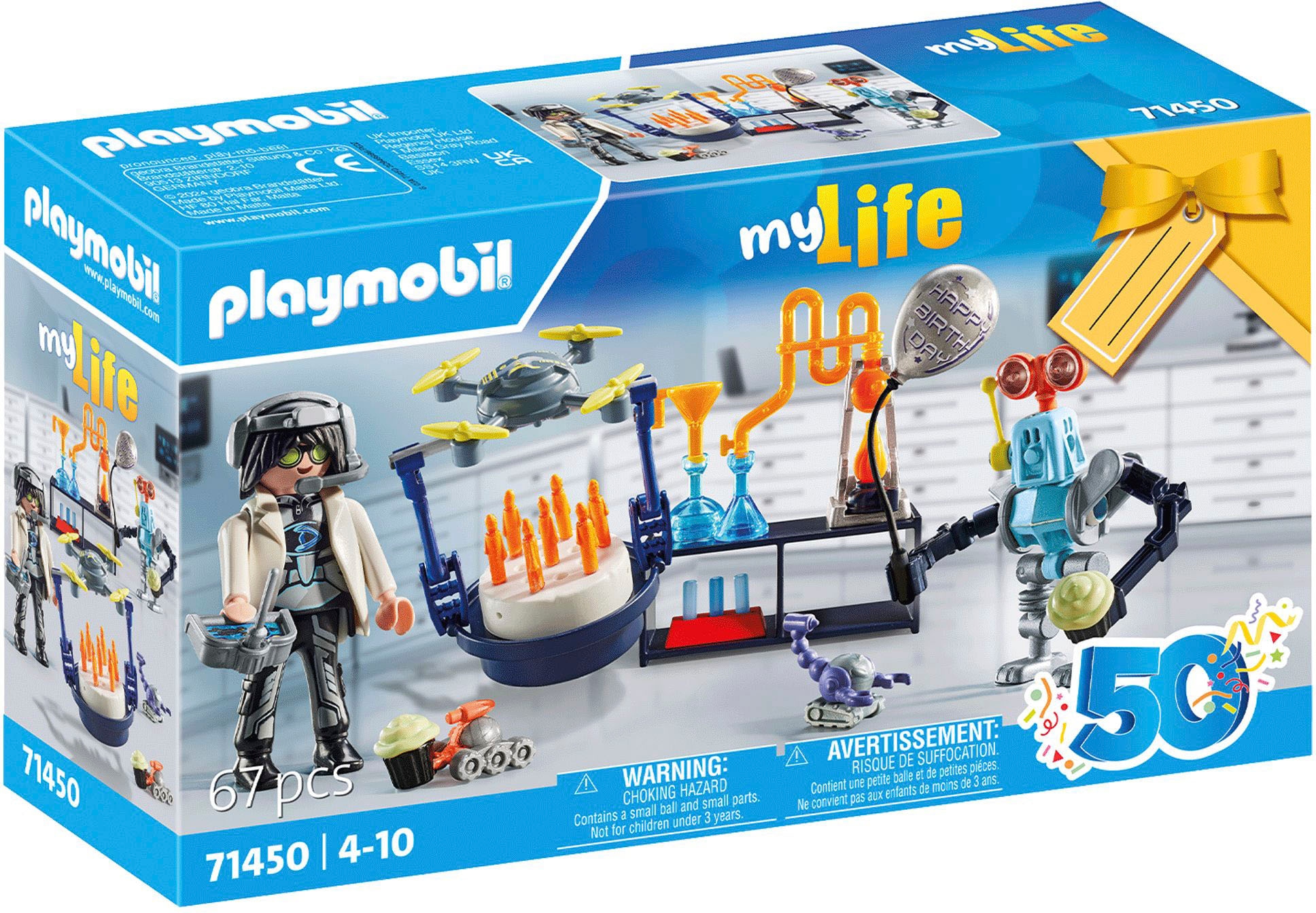 Konstruktions-Spielset »Forscher mit Robotern (71450), City Life«, (67 St.), Made in...