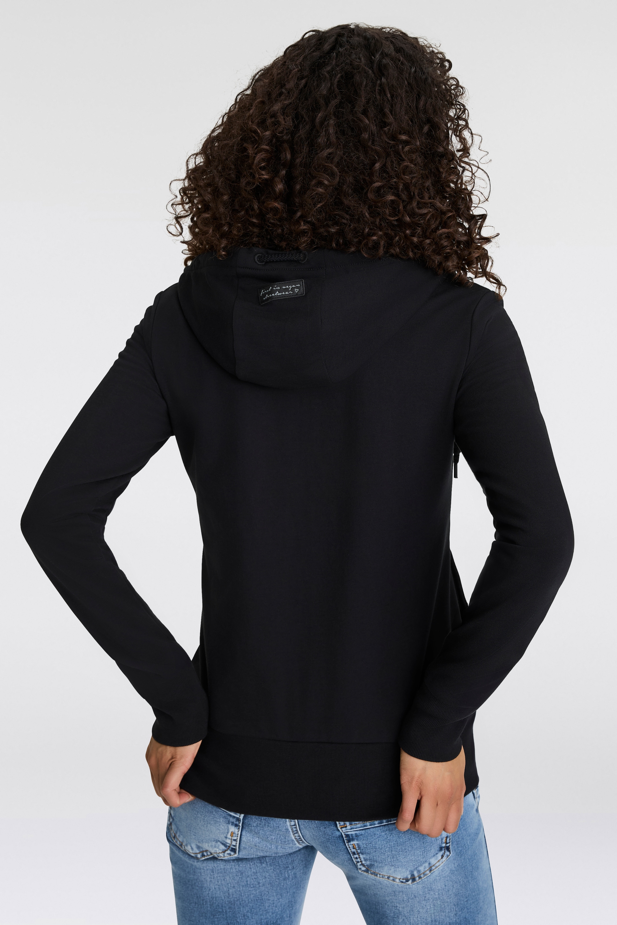Ragwear Sweatjacke »PAYA CORE«, mit Logo Stickerei und Zierknöpfen