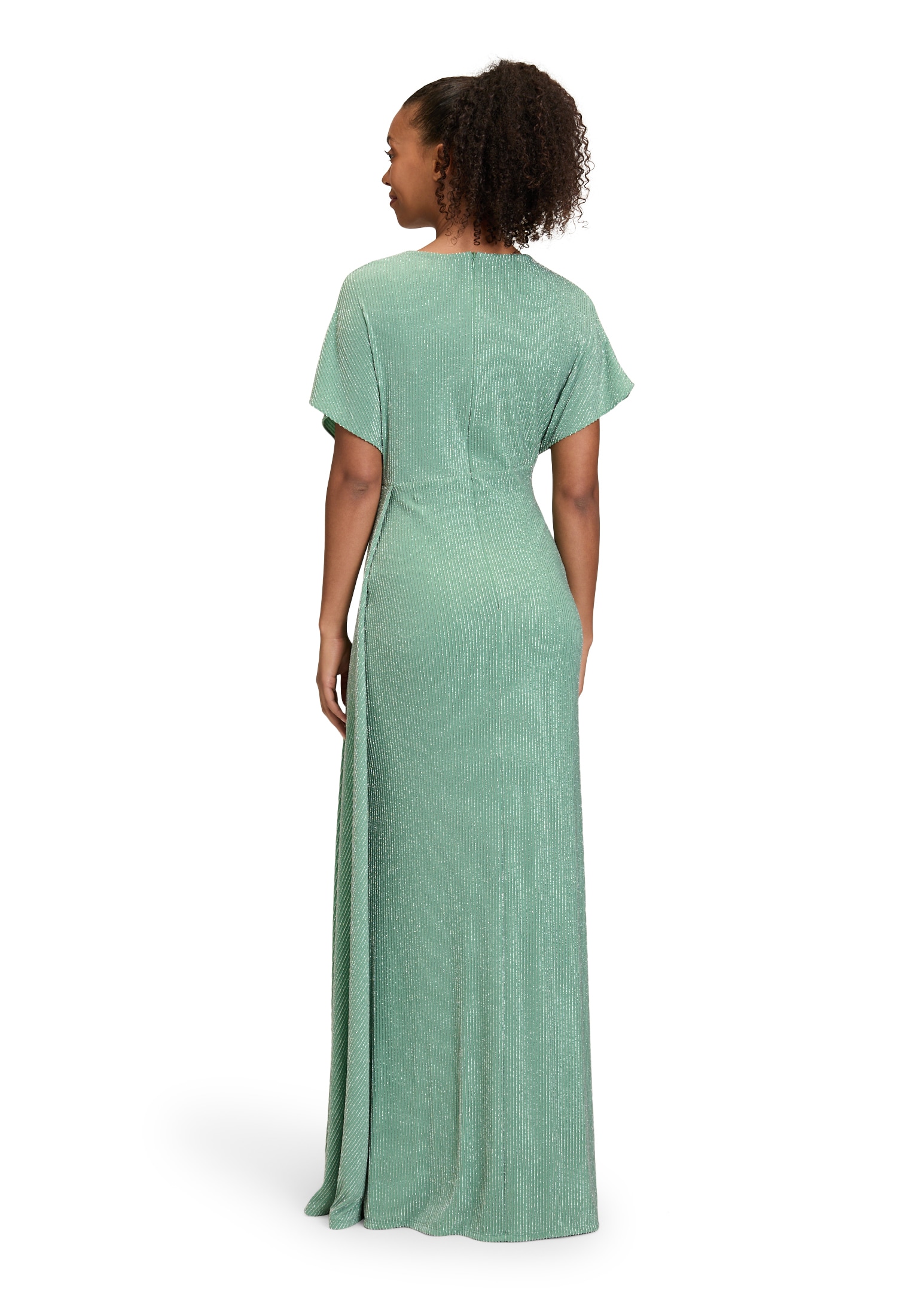 Vera Mont Abendkleid »Vera Mont Abendkleid im Glitzer-Look«, Raffung