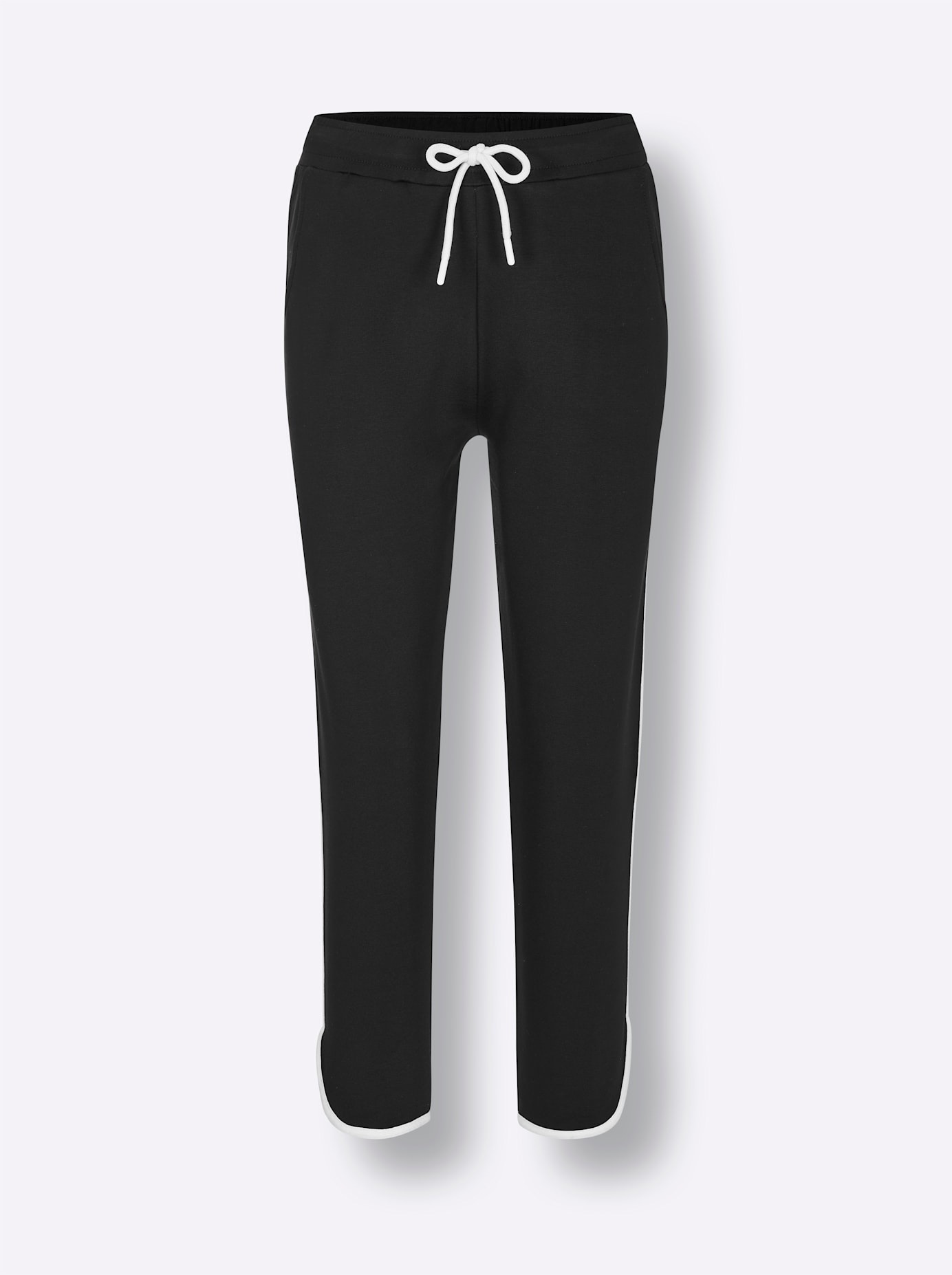 Plantier Jersey Trousers Black/White 36/38 2