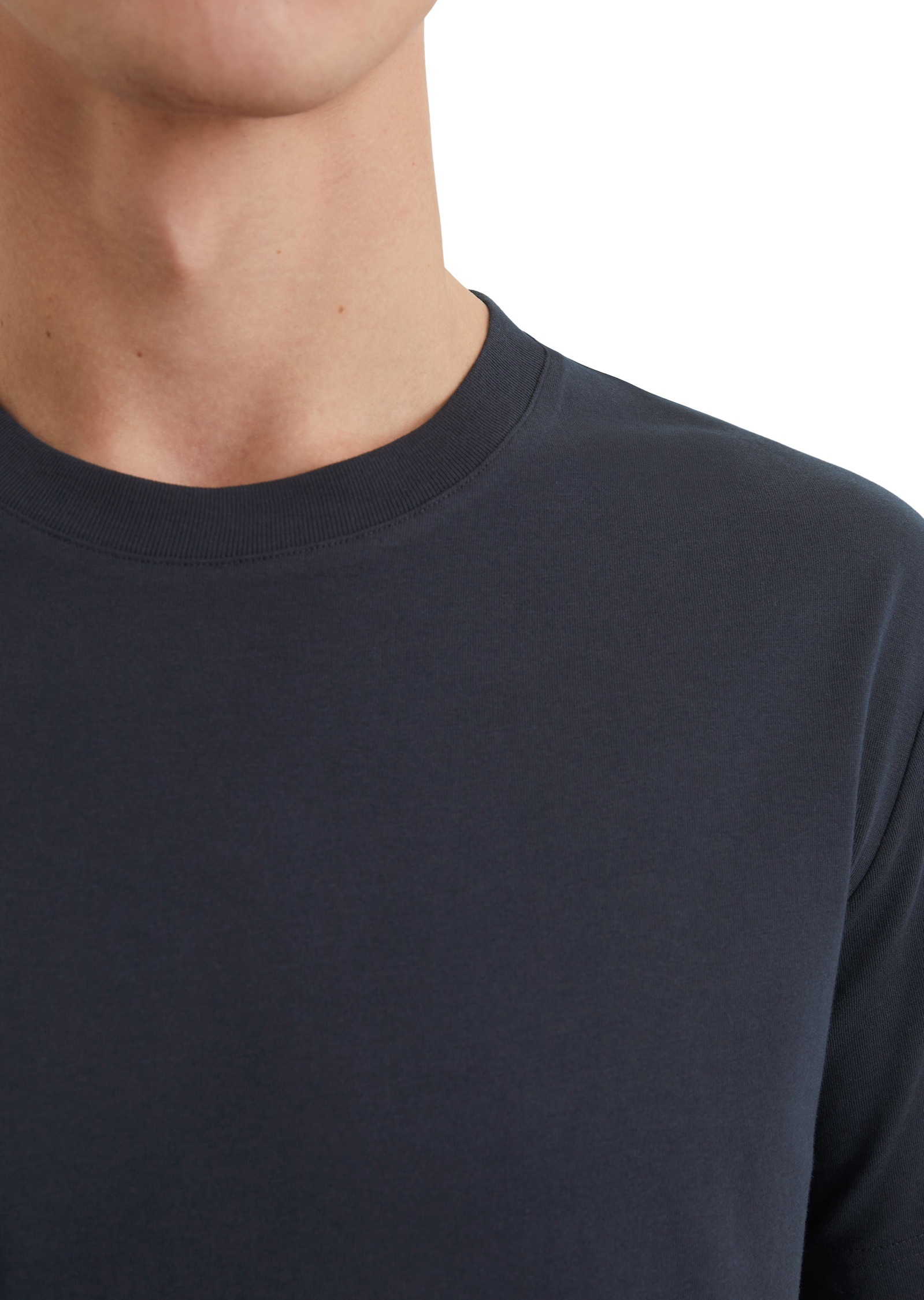 Marc O'Polo T-Shirt »mit Logostickerei auf der Rückseite«