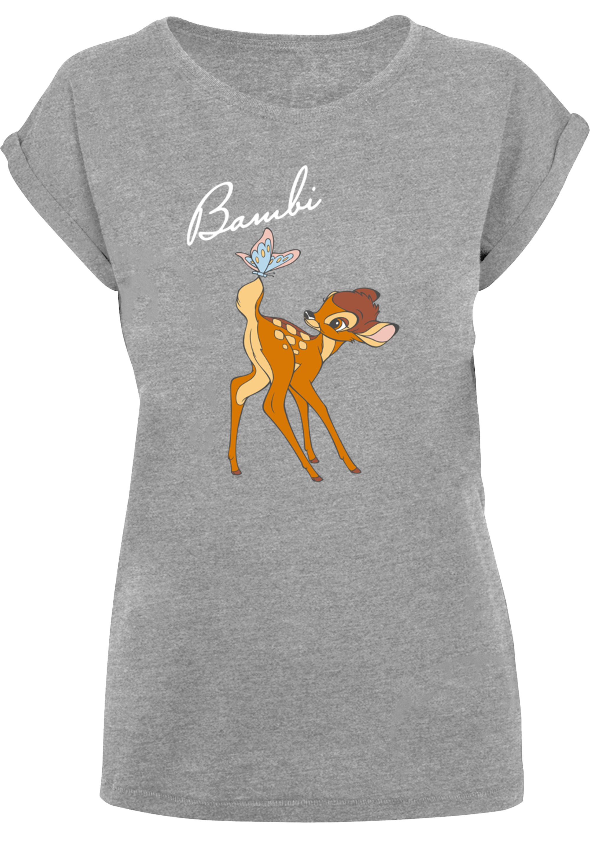 F4NT4STIC T-Shirt »Disney Bambi Schmetterling Tail«, Print