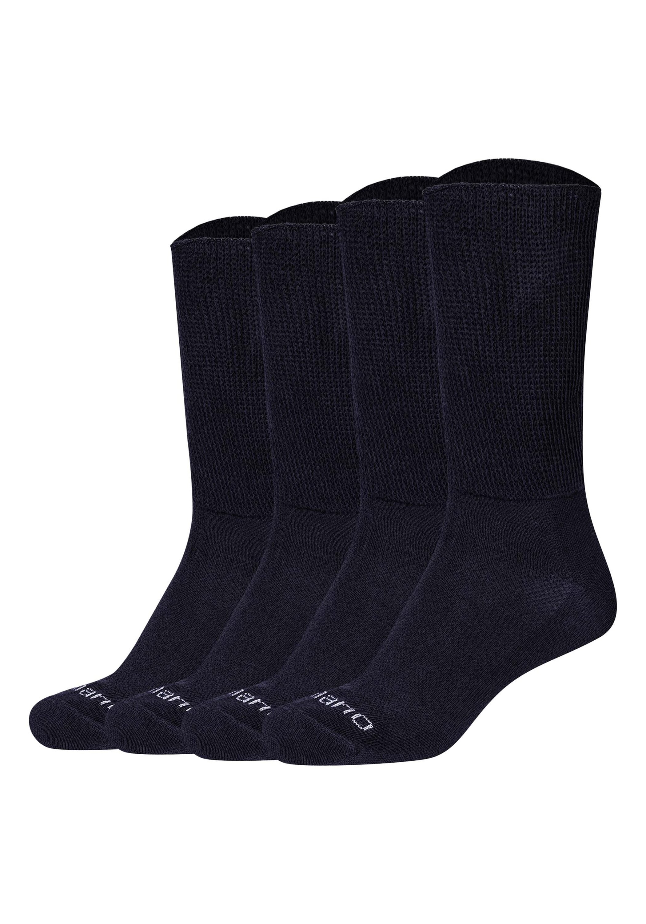 Camano Kurzsocken "Socken Organic Diabetic Socks 4P 4er Pack" 4 Paar tlg.