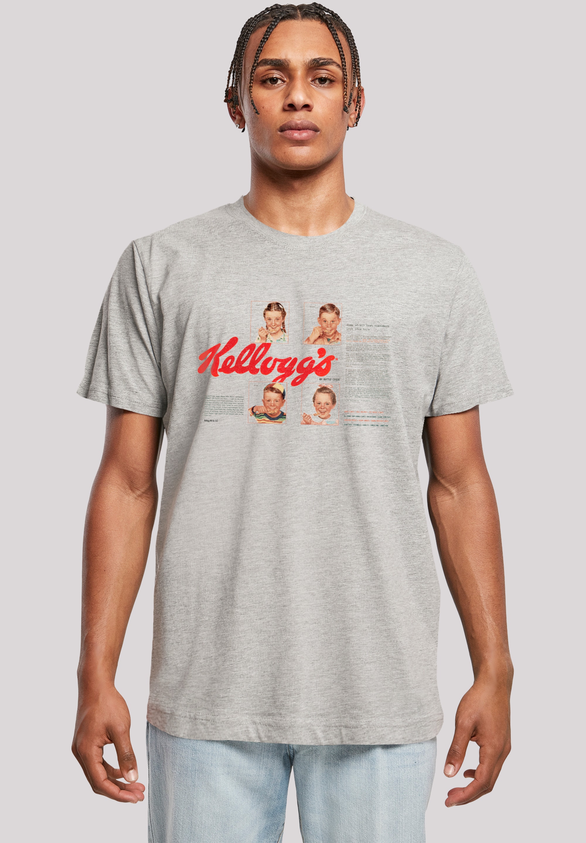 F4NT4STIC T-Shirt "Kelloggs Corn Flakes Cereal Box Children Retro" Premium günstig online kaufen