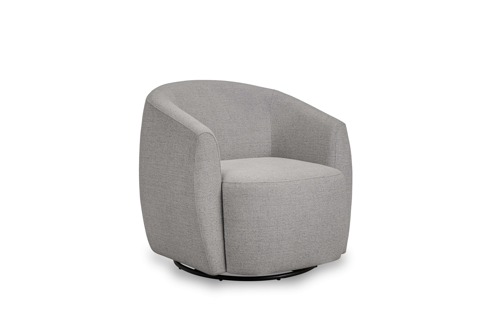 andas Drehsessel »Vallsta«, Breite 85 cm, Chenille oder Boucle Stoff, Drehfunktion verfügbar