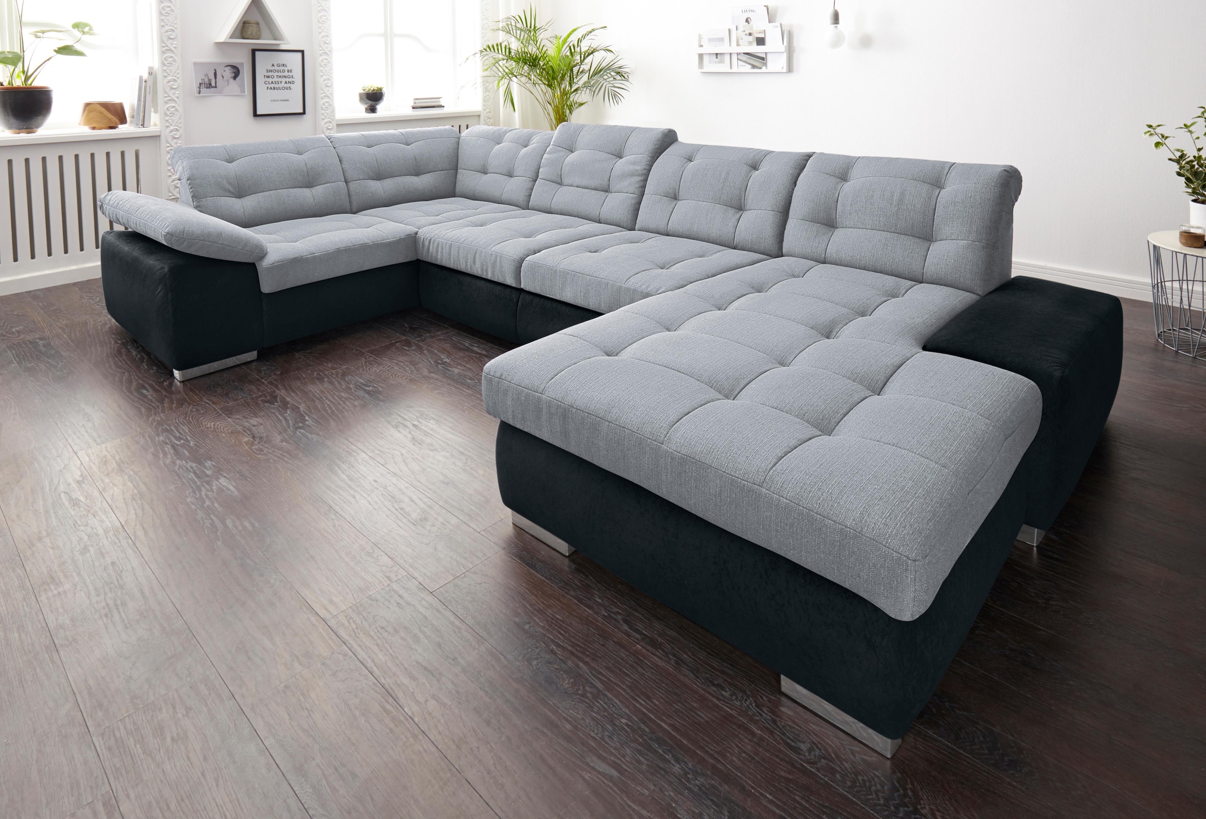 sit&more Sit&more sofa »Ontario U-Form« XXL pat...