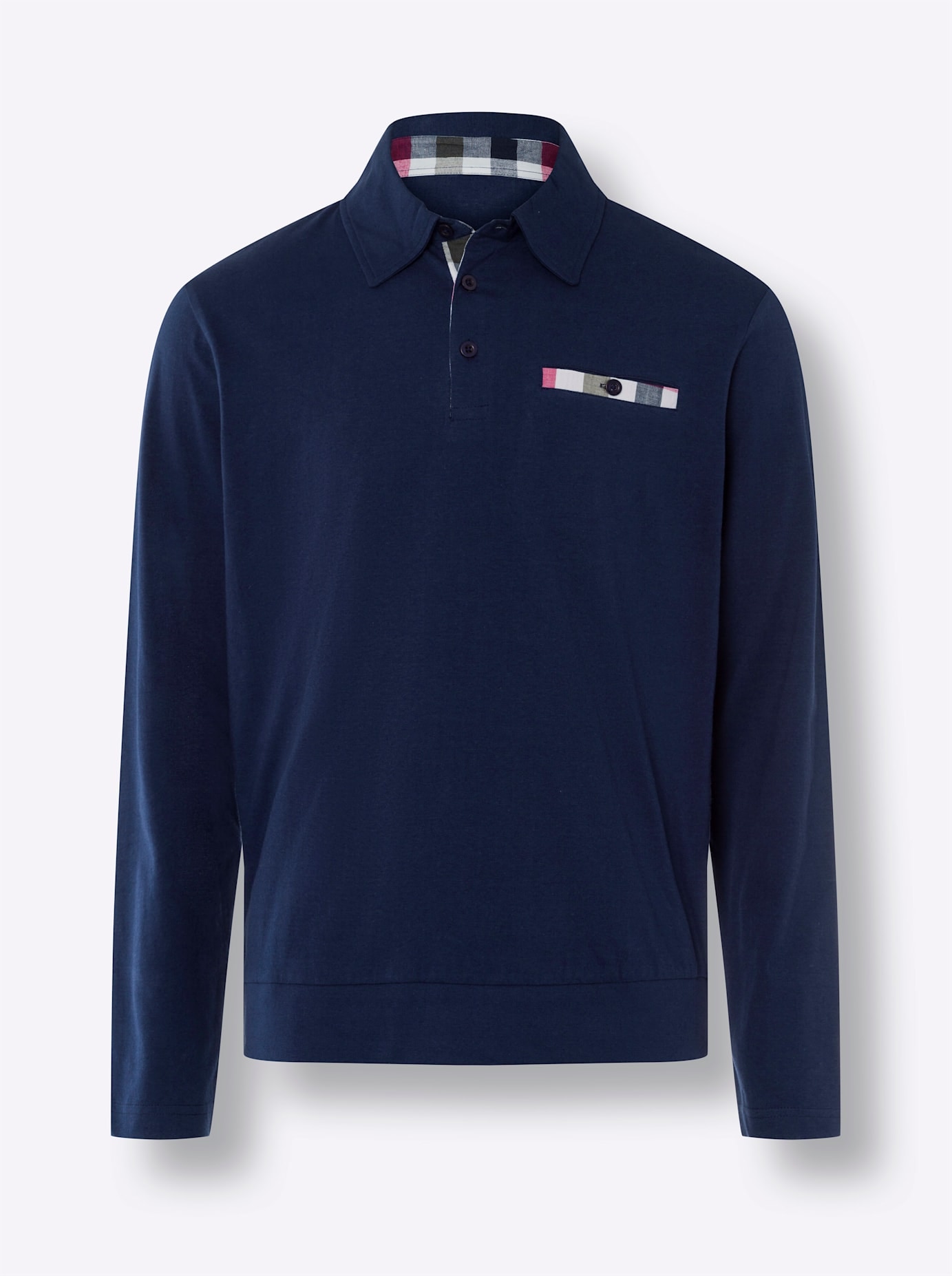 Classic Poloshirt »Langarm-Poloshirt«, (1 tlg.)